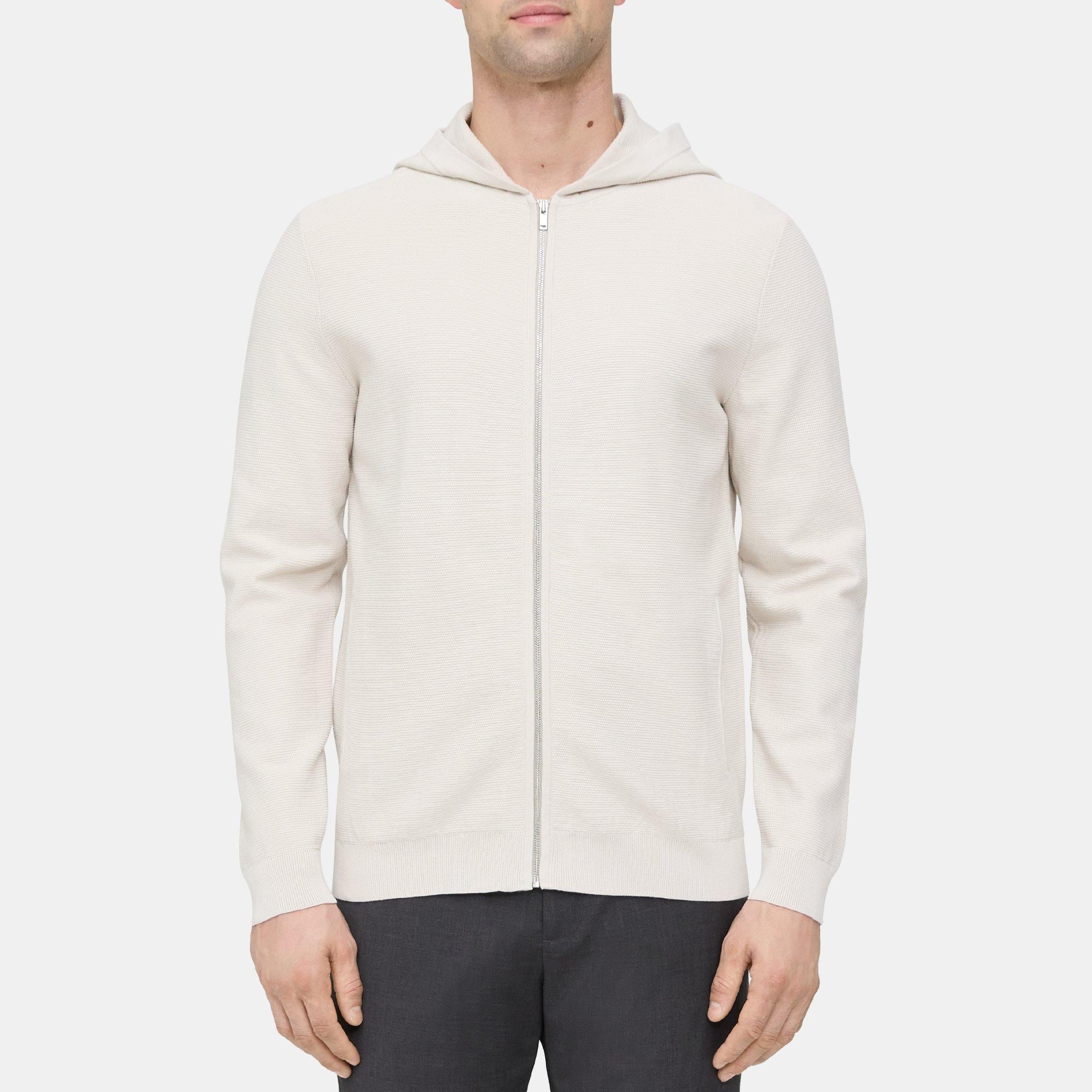 Theory essential zip on sale hoodie