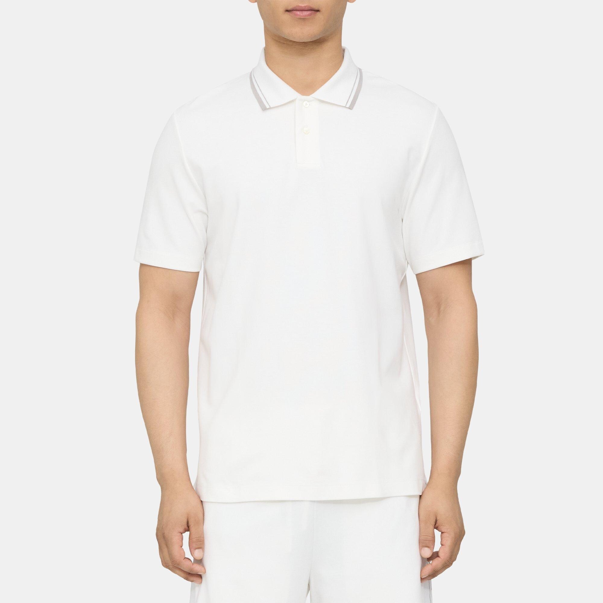 Stretch Jersey Polo Shirt | Theory Outlet