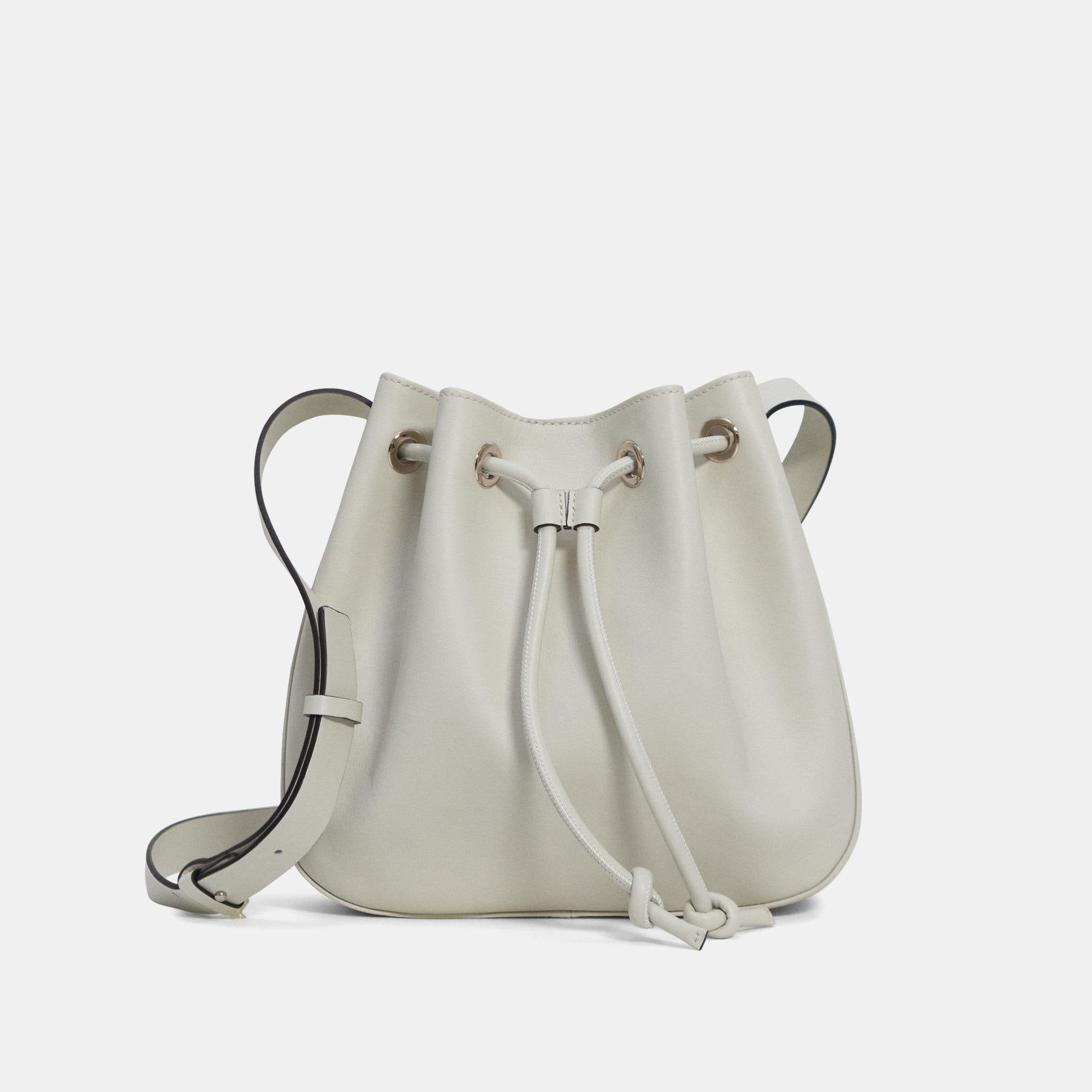 Leather Micro Bucket Bag | Theory Outlet