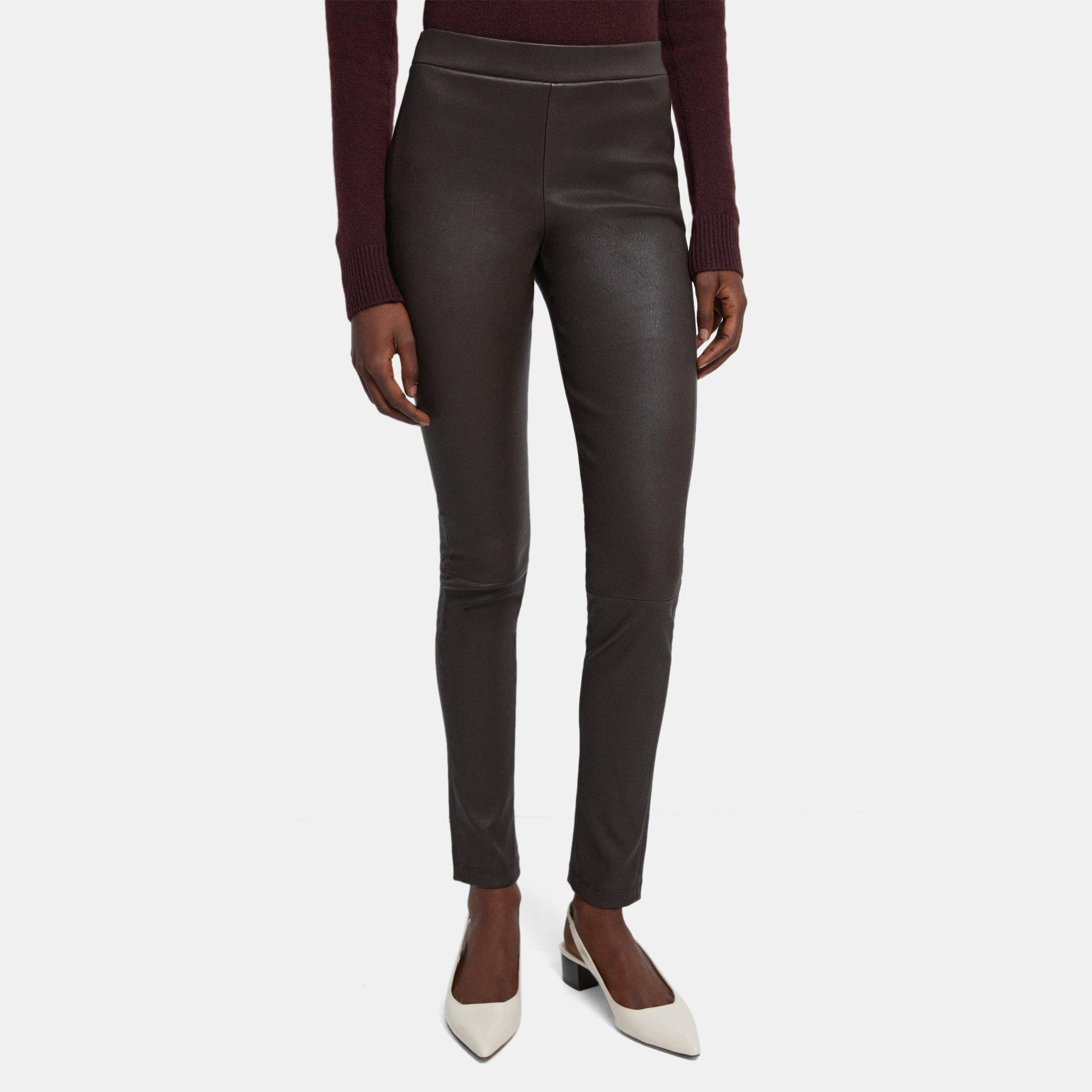 Modern Legging Pants Sculpt-Her™ Collection - Cordovan Brown