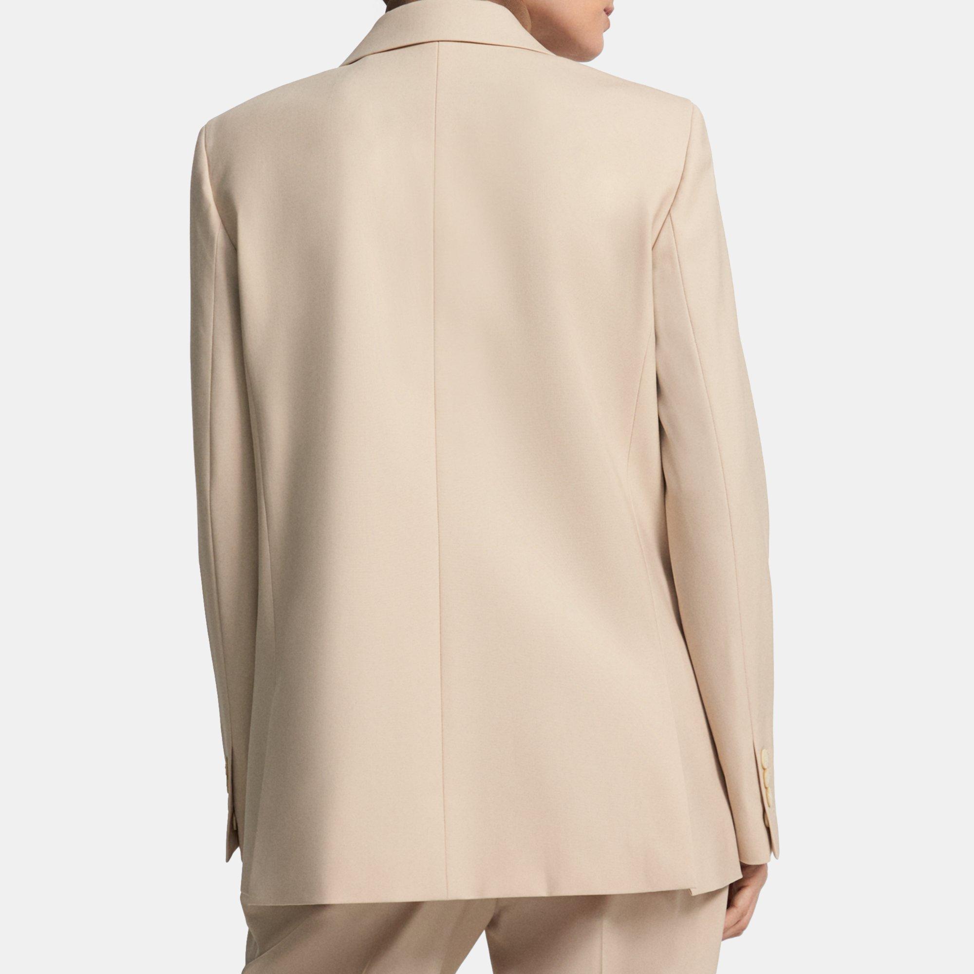 [띠어리] Theory Oversized Straight Blazer in Stretch Wool