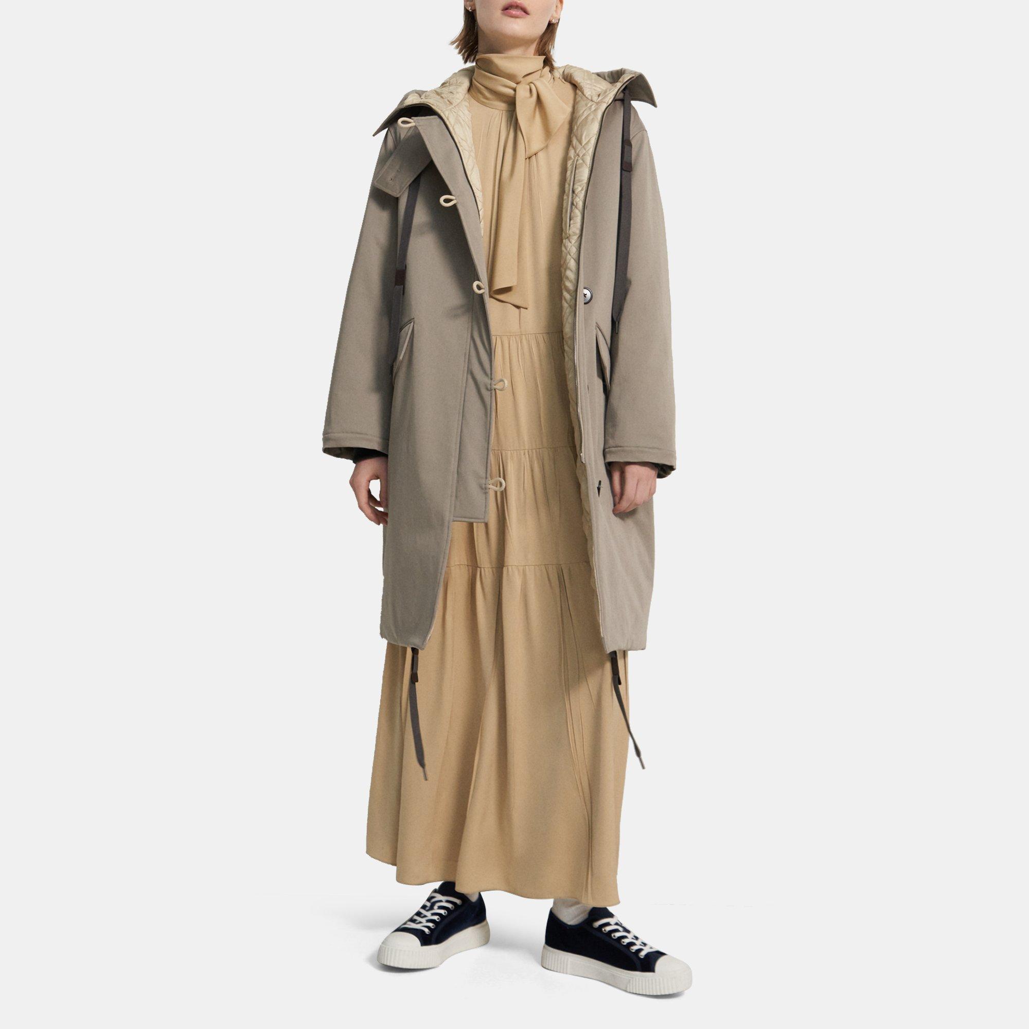 Theory perfect shop hood parka