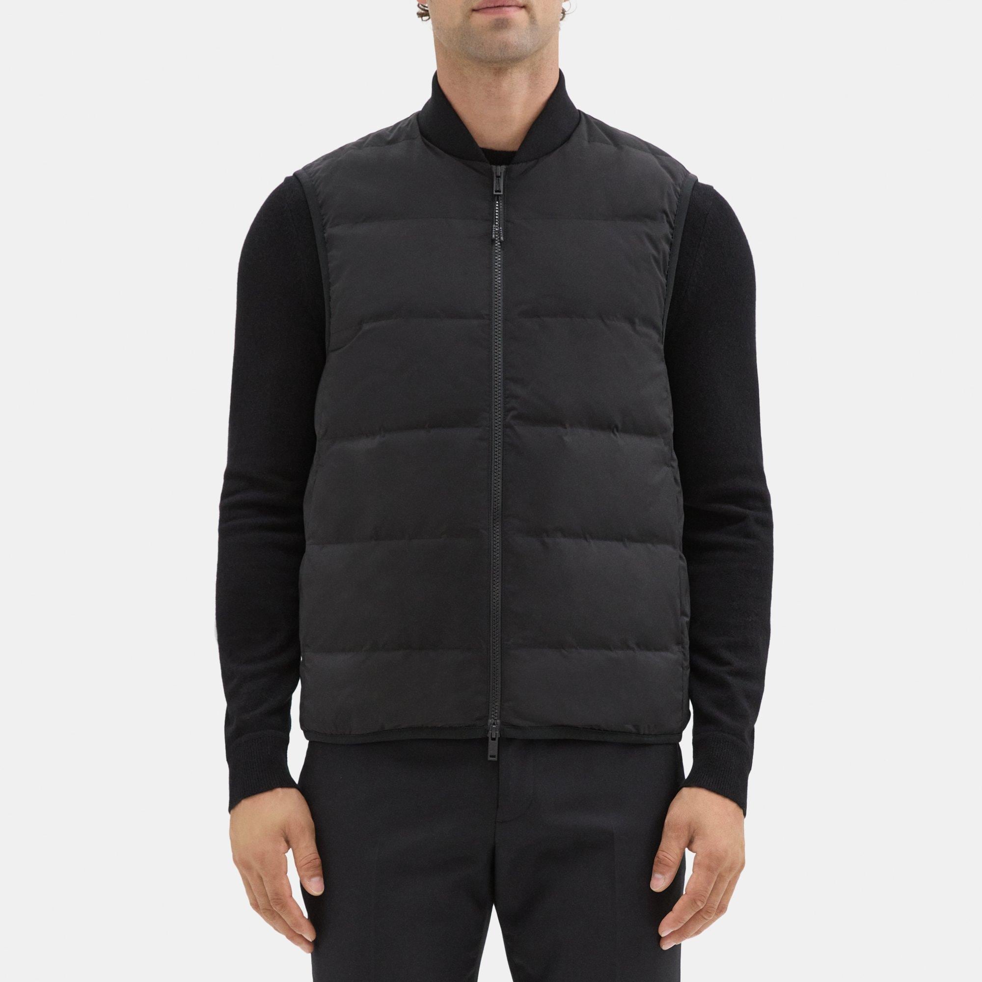 Theory Puffer Vest in City Poly