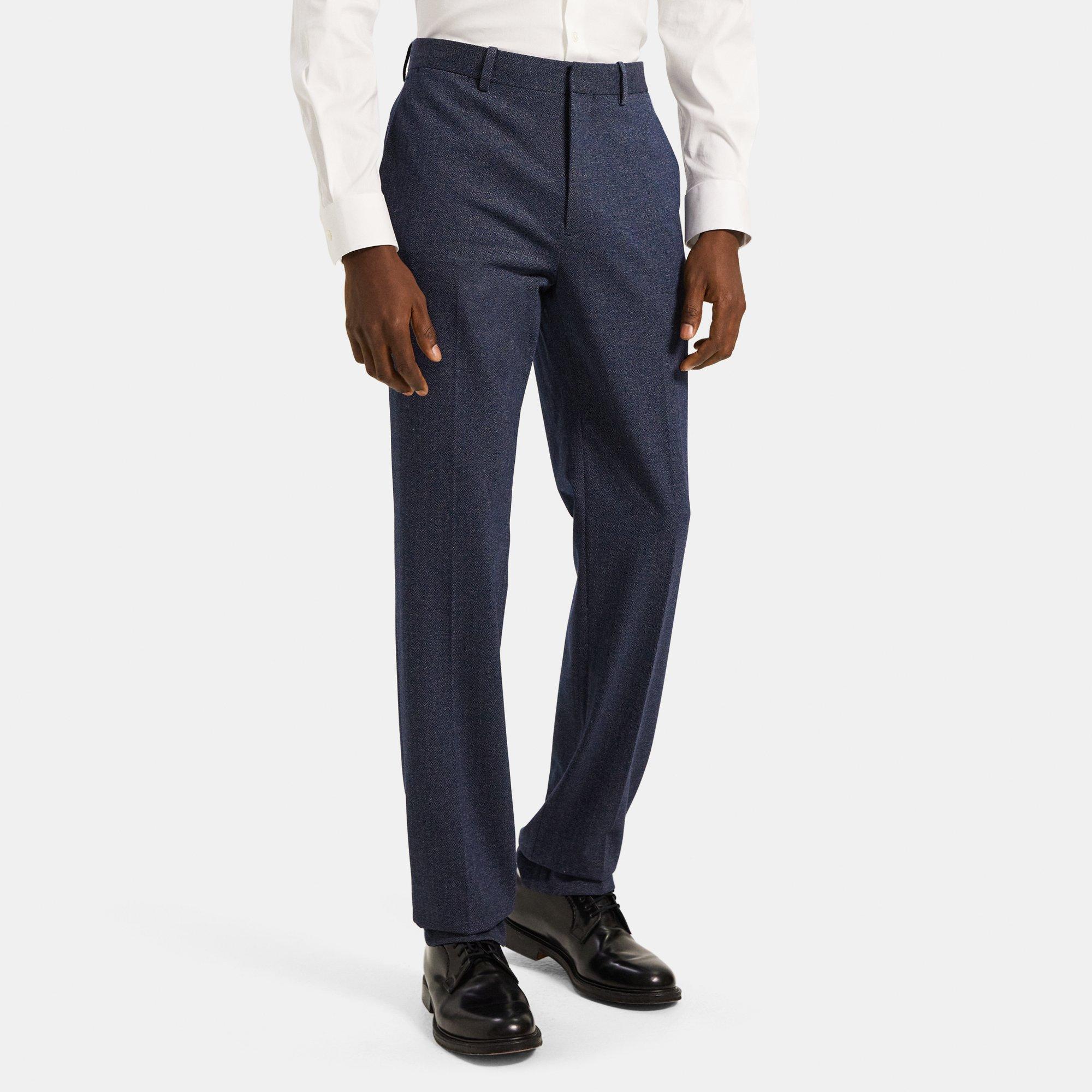 Herringbone Viscose Blend Slim-Fit Suit Pant | Theory Outlet