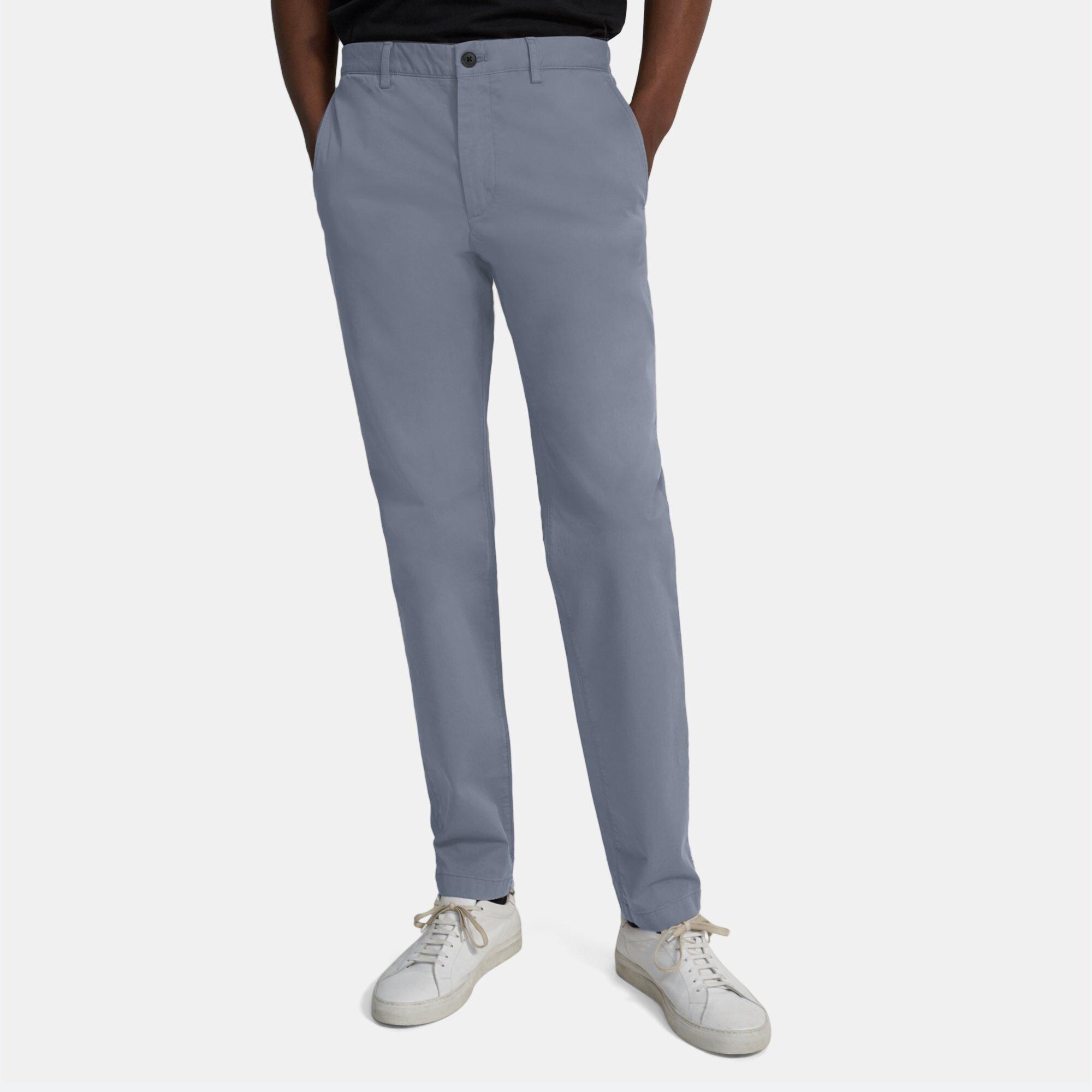 띠어리 Theory Classic-Fit Pant in Organic Cotton,MOAT