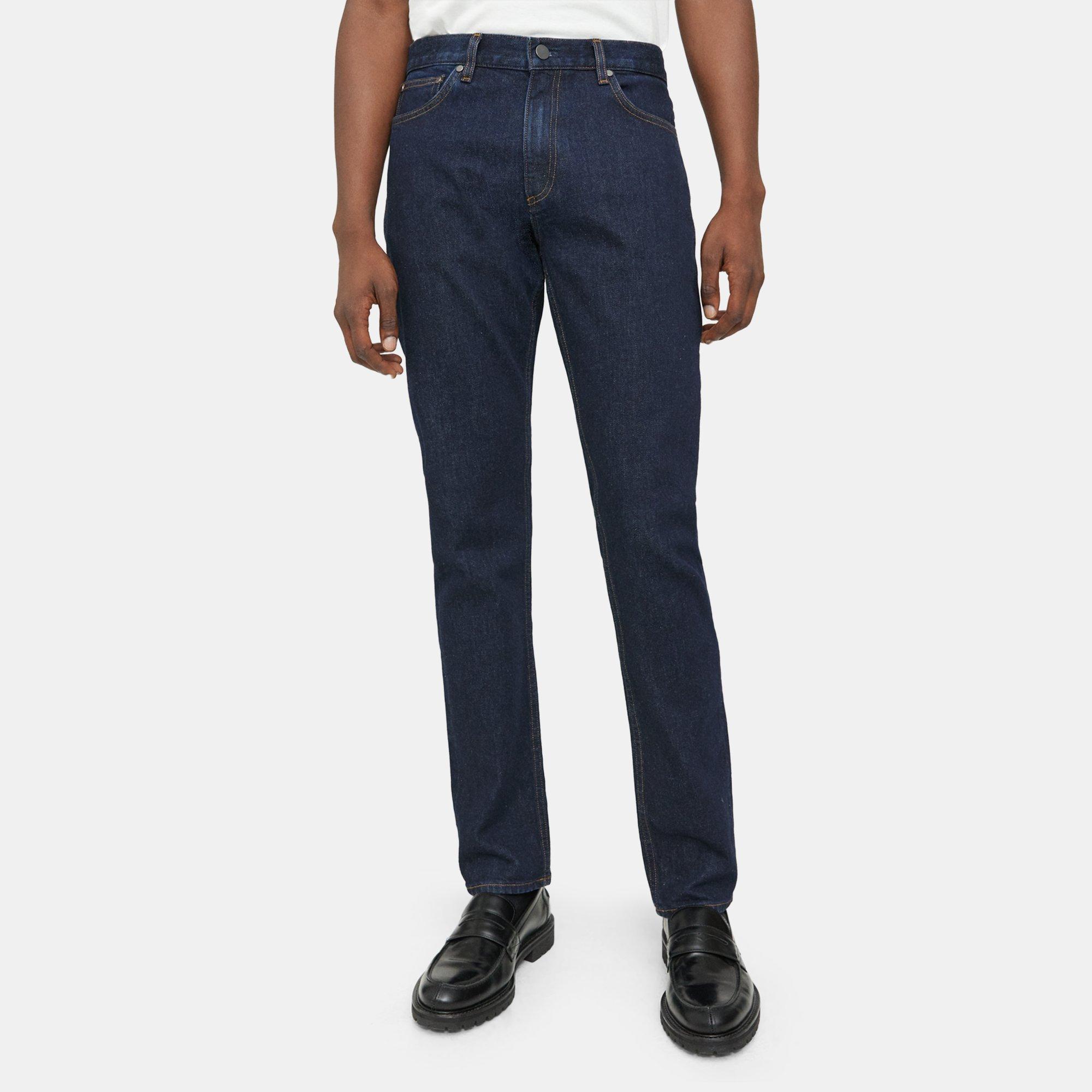 띠어리 Theory Slim Fit Jean in Stretch Denim,RINSED INDIGO