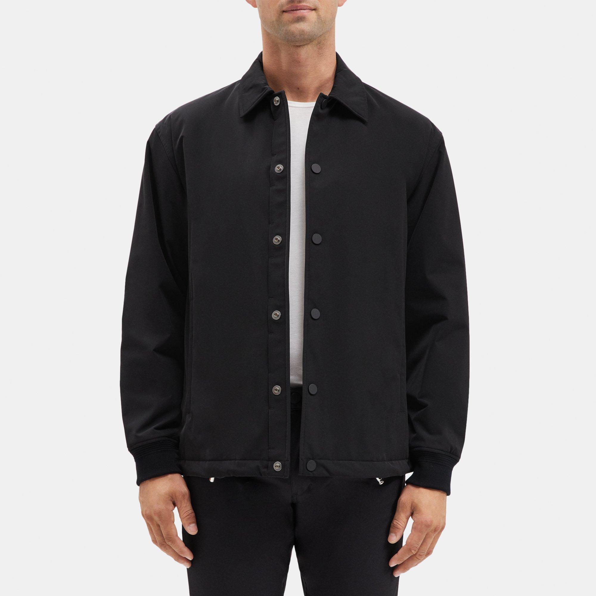 Tech Twill Coach Jacket | Theory Outlet
