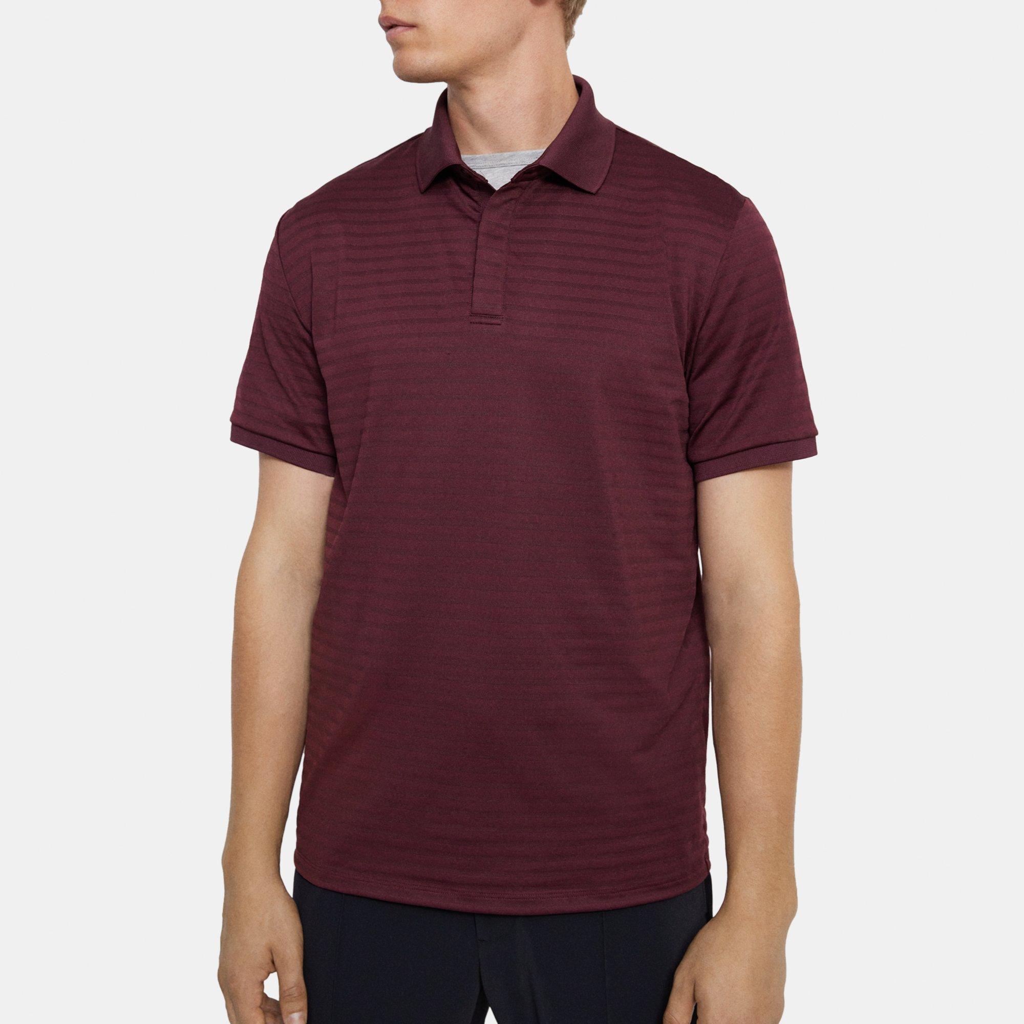 Theory Polo Shirt in Stretch Jersey