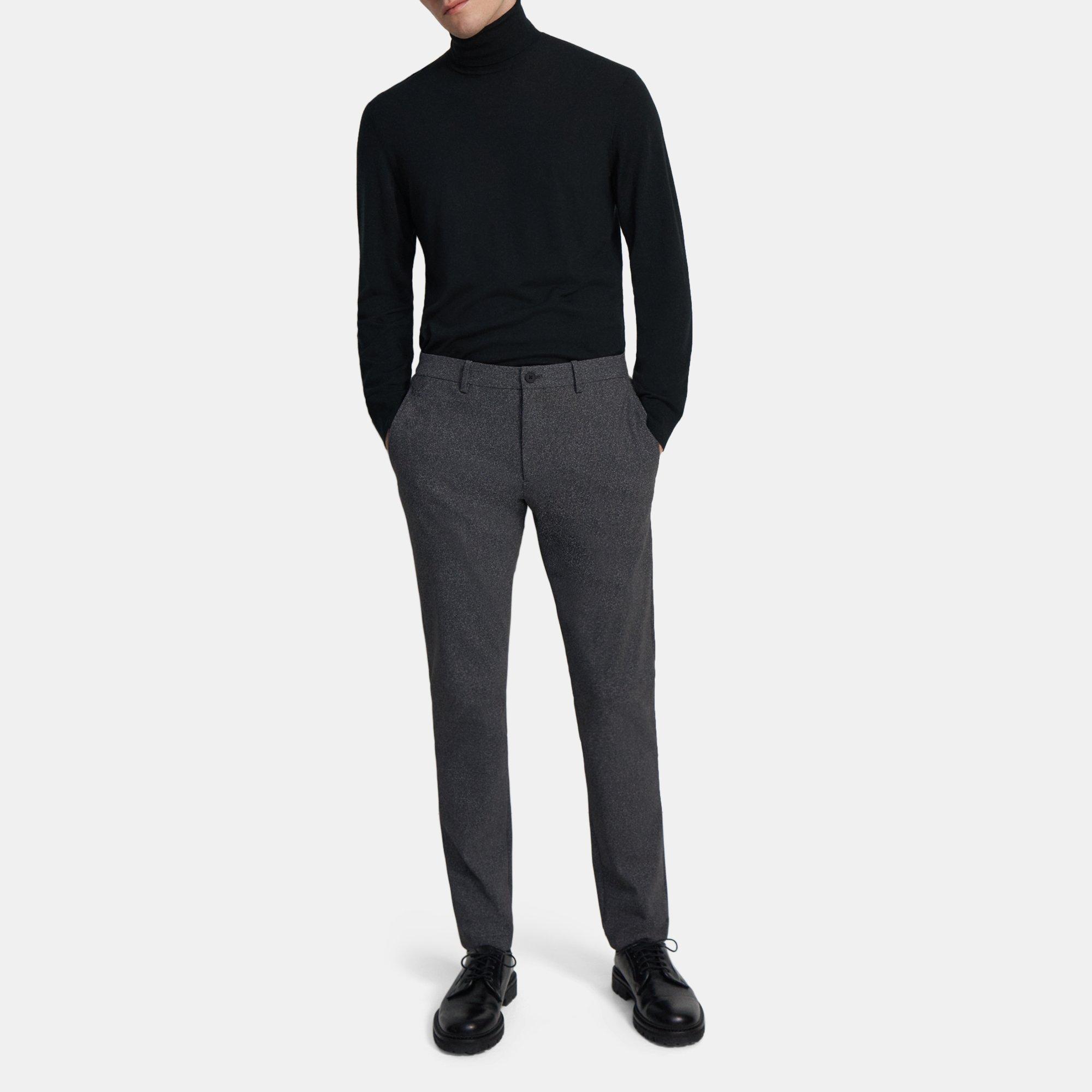 Theory Classic-Fit Pant in Printed Performance Knit