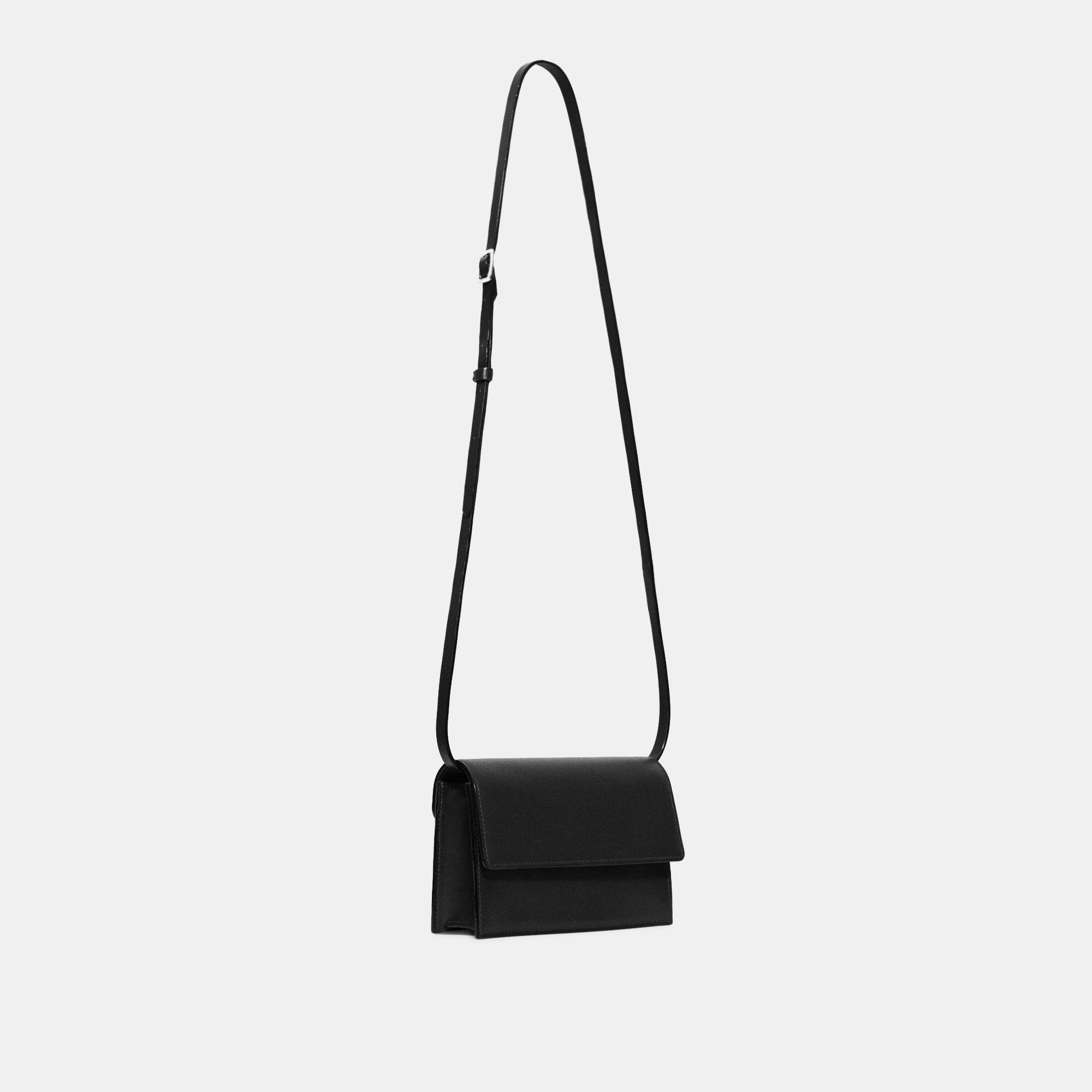 Leather Shoulder Box Bag | Theory Outlet