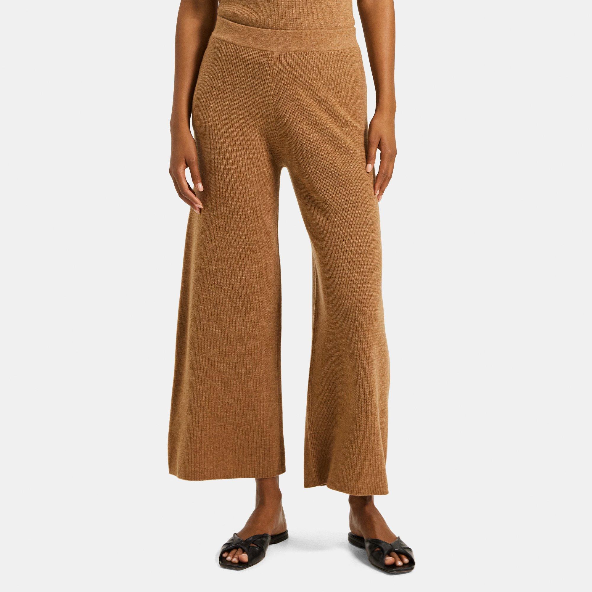 Wool-Cashmere Knit Pant | Theory Outlet
