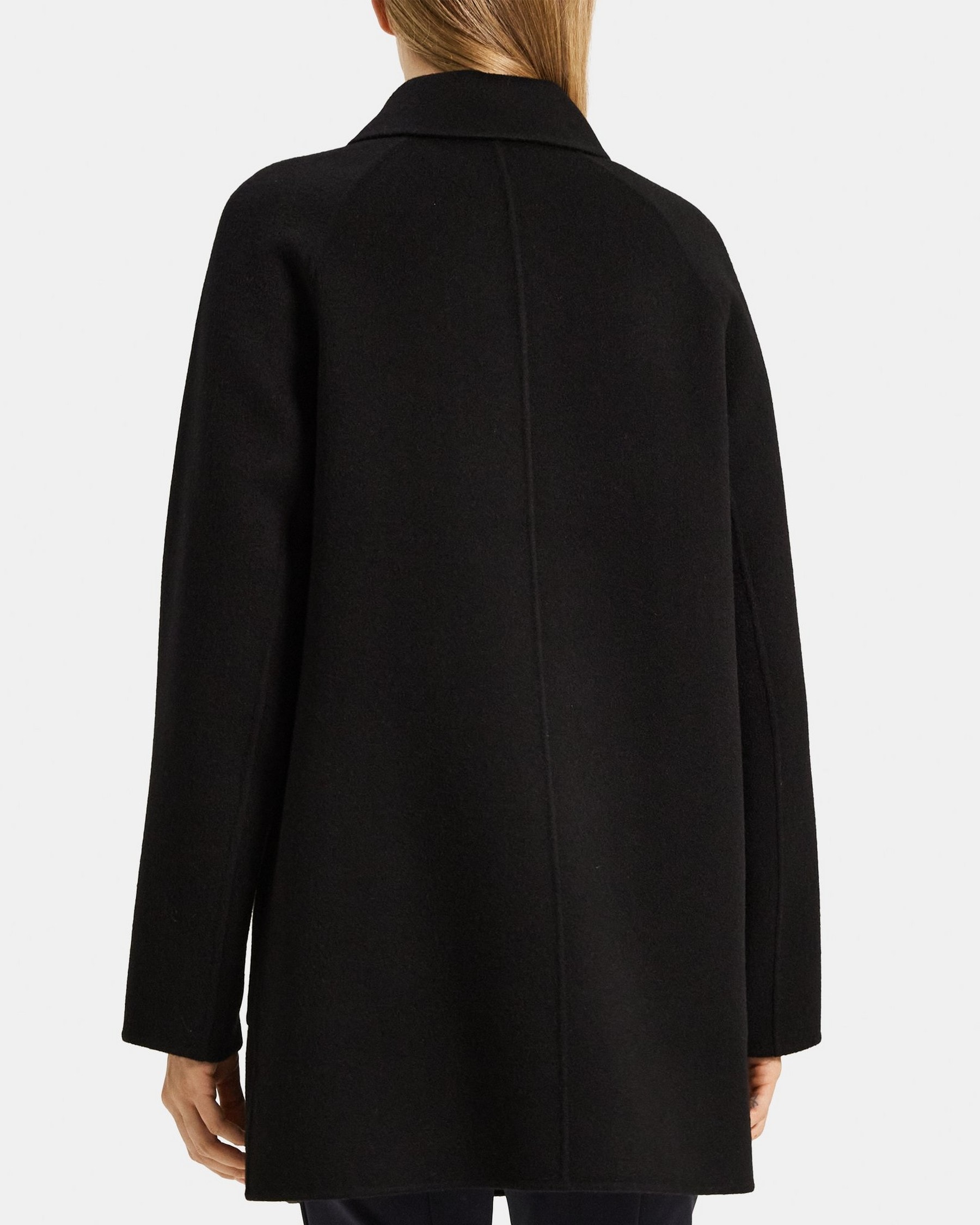 Relaxed Coat in Double-Face Wool-Cashmere
