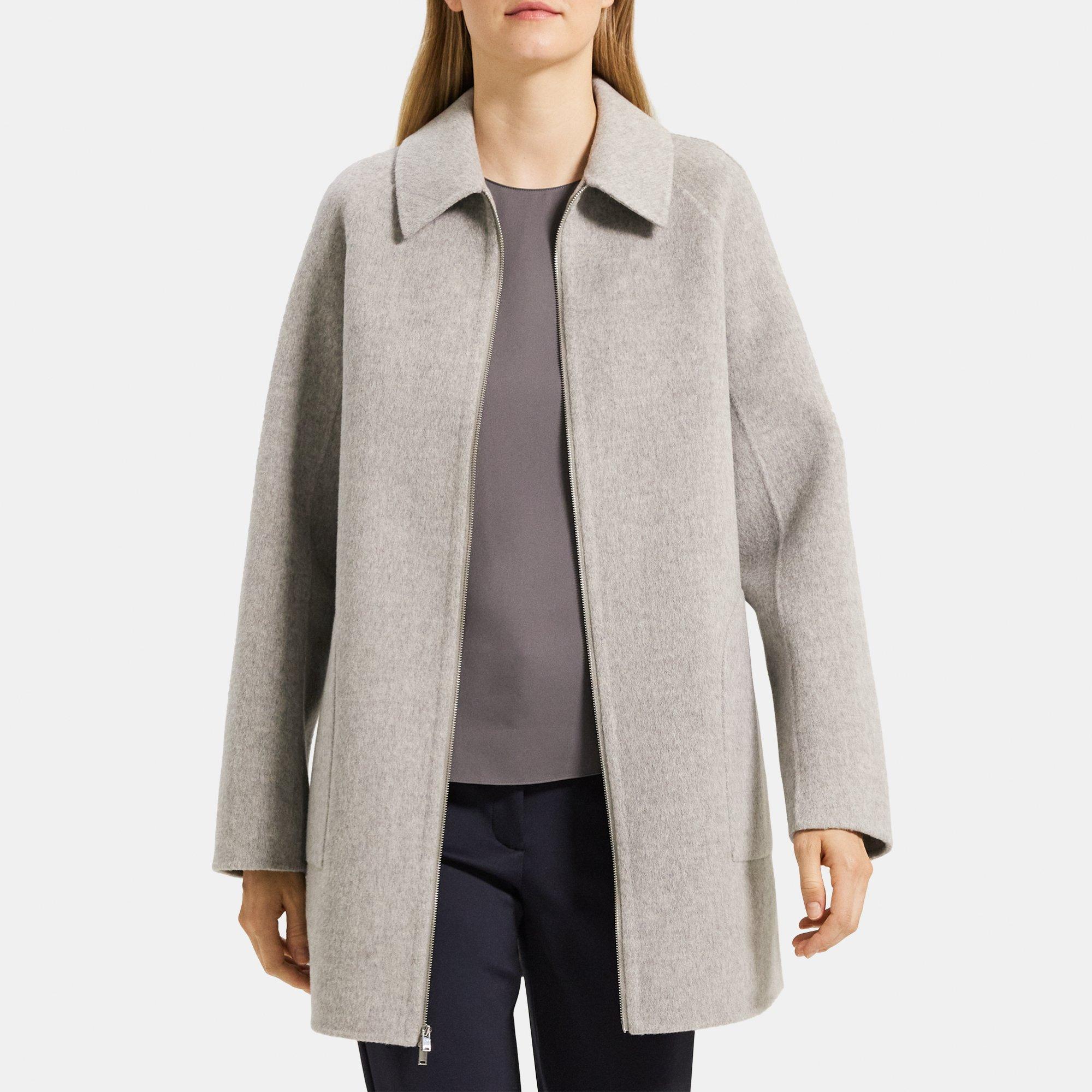 Theory double face long on sale cardigan