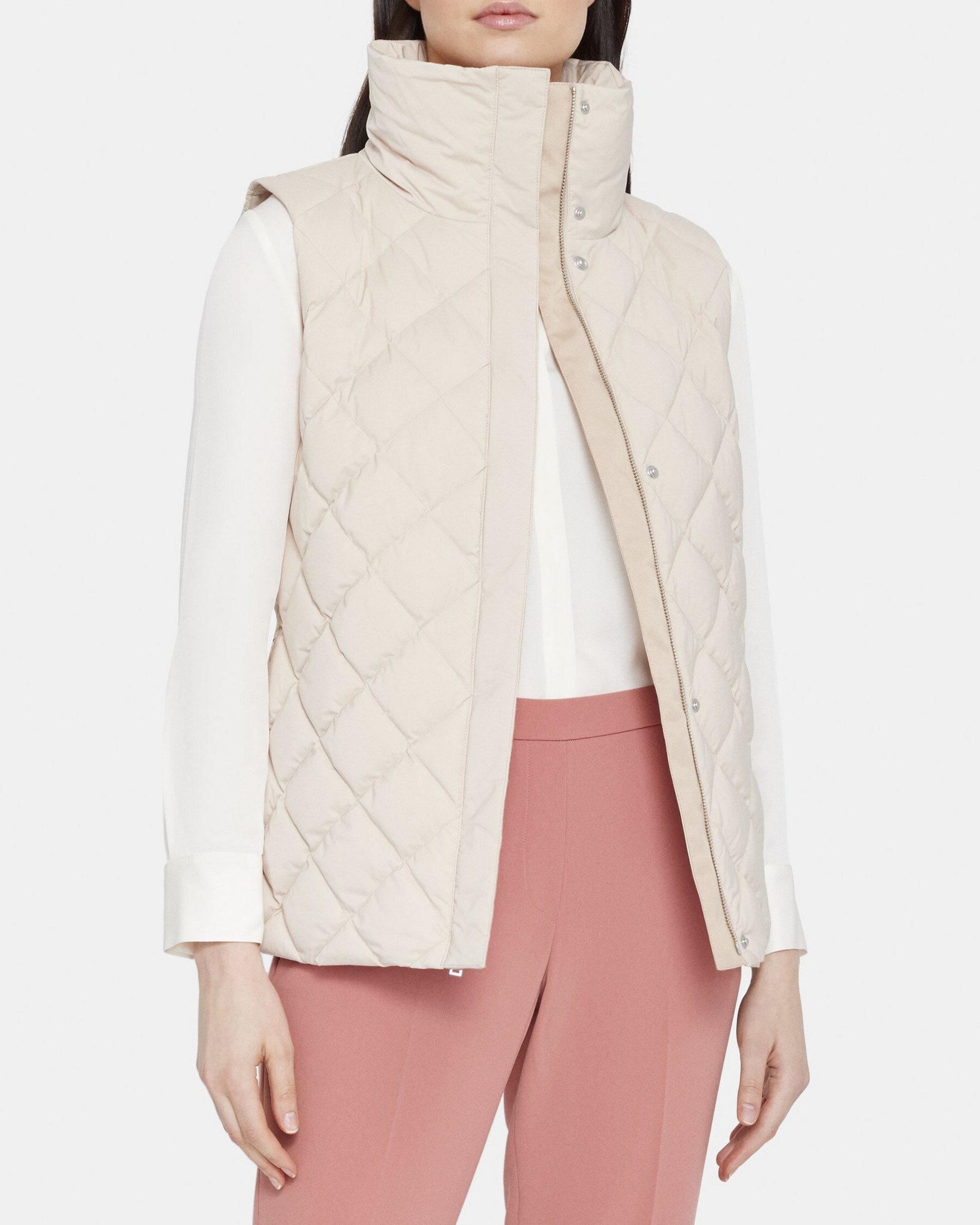 QUILTED VEST S