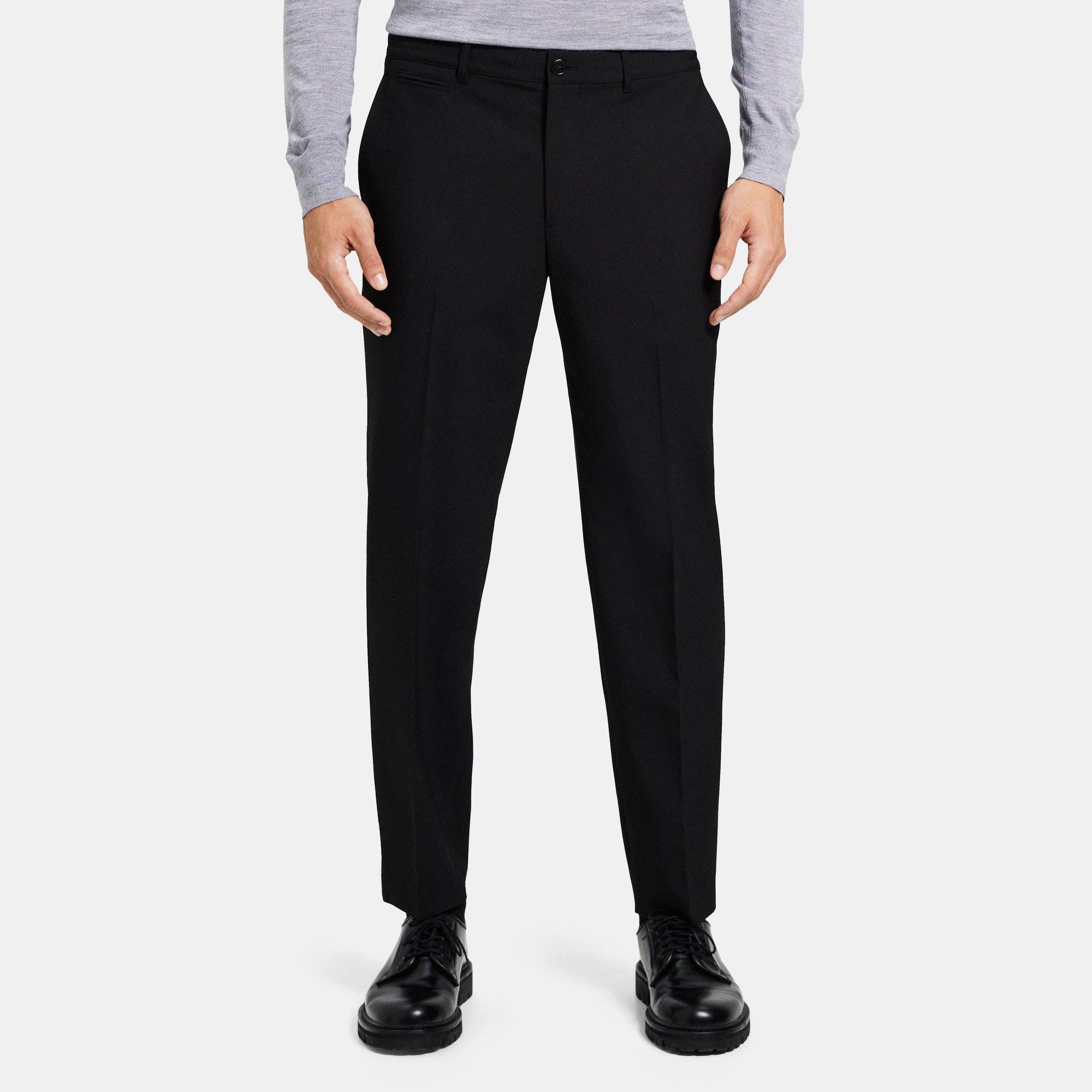 Stretch Cotton Flannel Tapered Drawstring Pant | Theory Outlet
