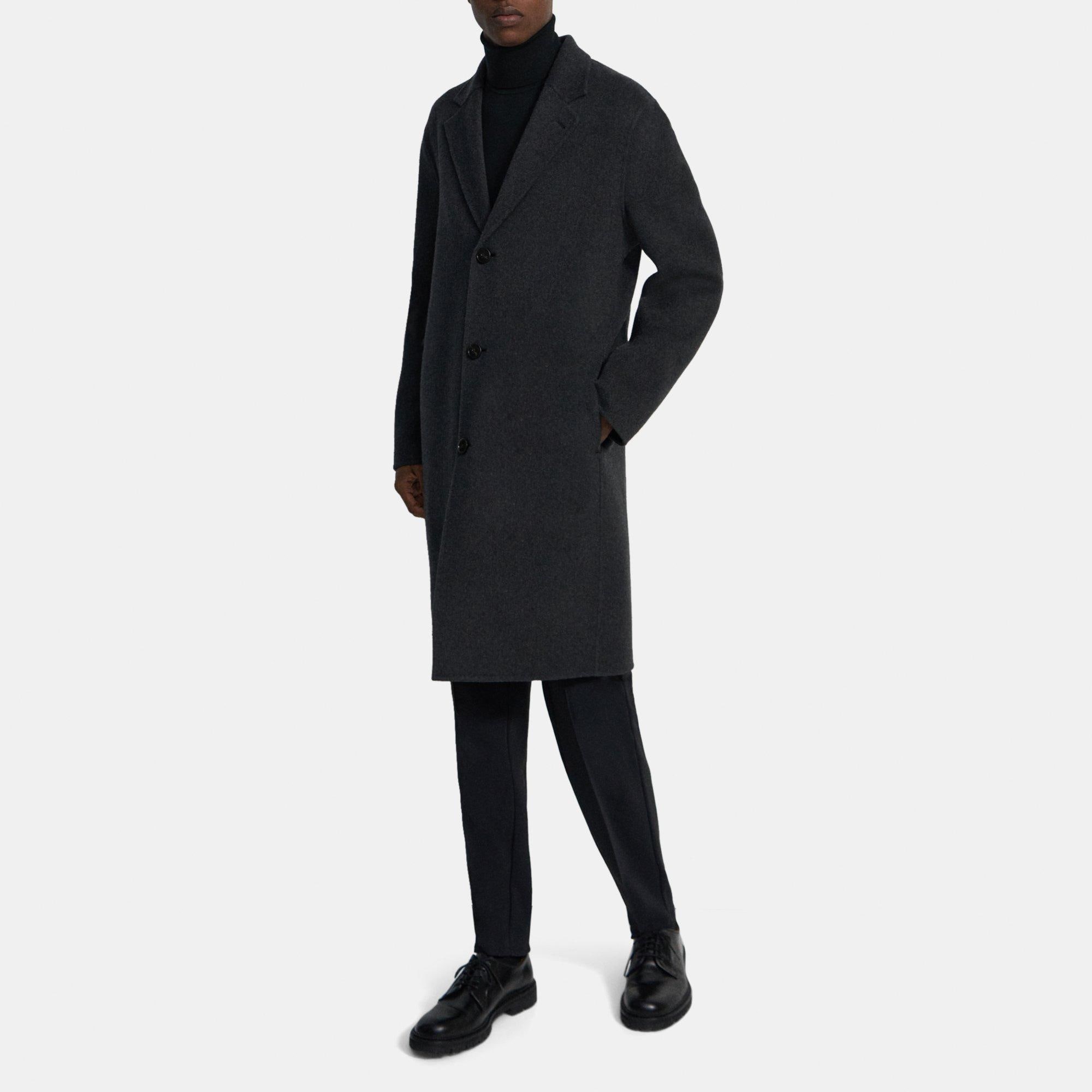 White cashmere hotsell coat mens