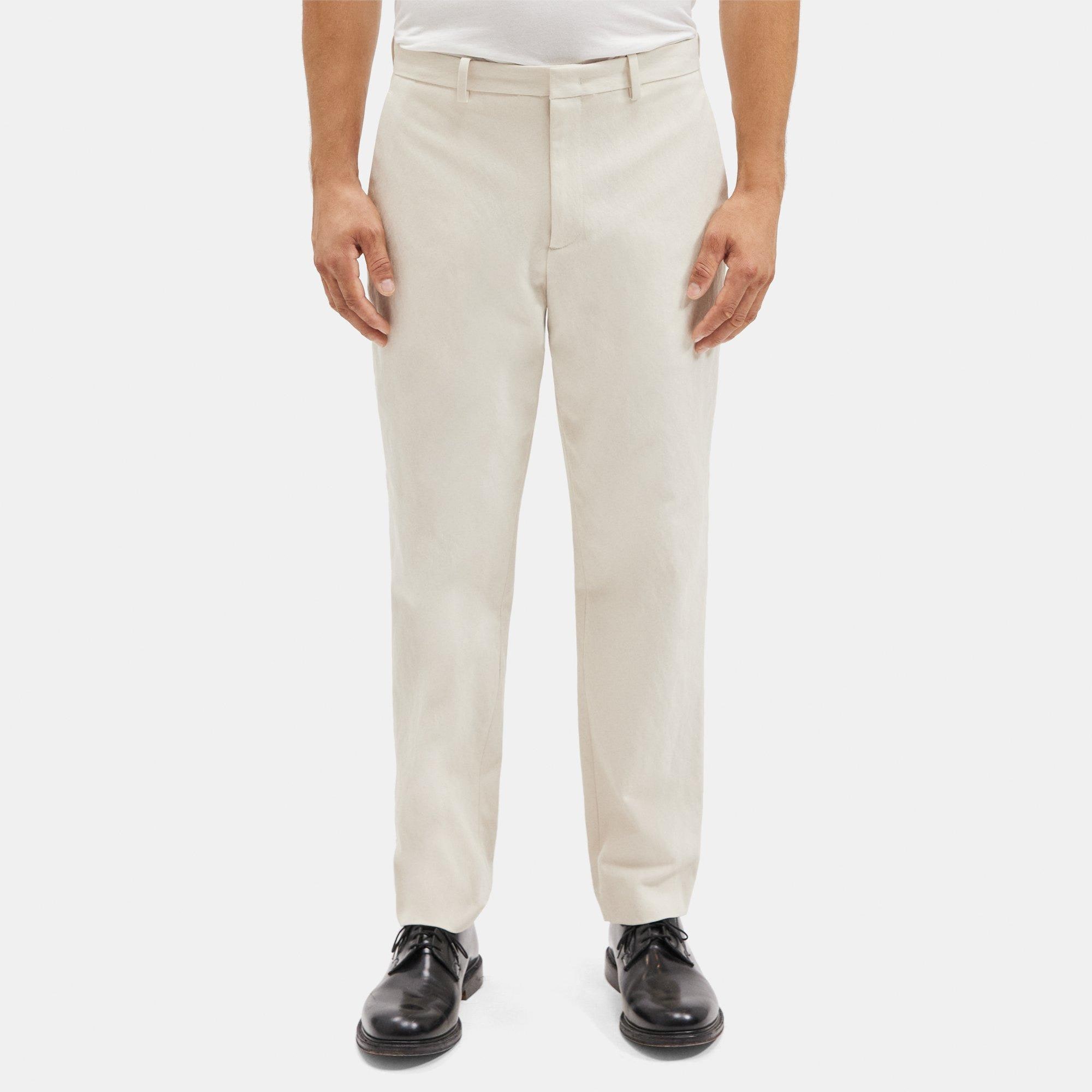 Theory Tapered Pant in Stretch Cotton-Blend