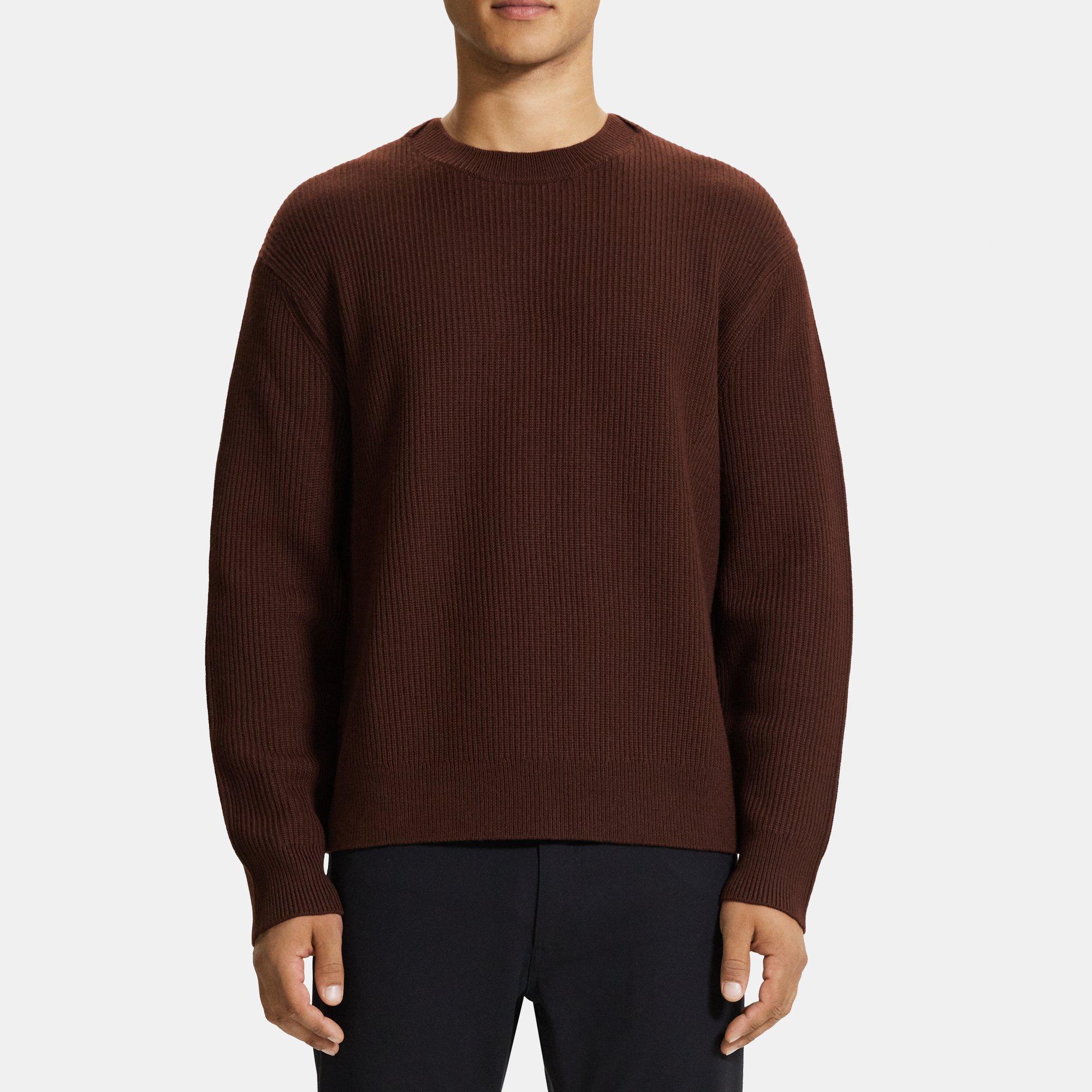 Merino Wool Crewneck Sweater | Theory Outlet