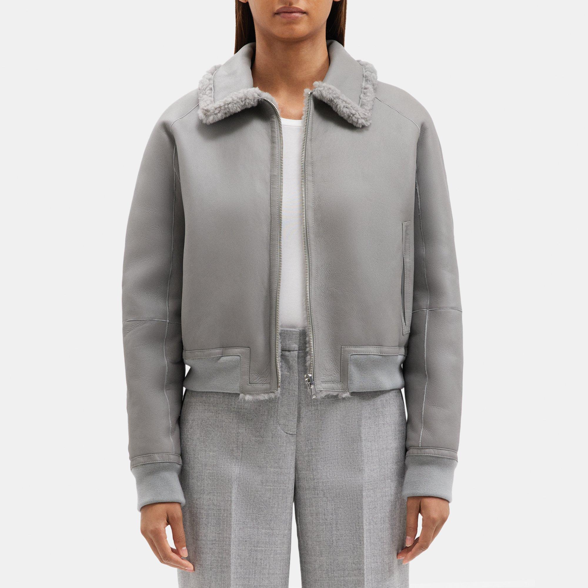 Buy Grey Soft Grey Slinky Zip Up Bomber Jacket from Next Israel