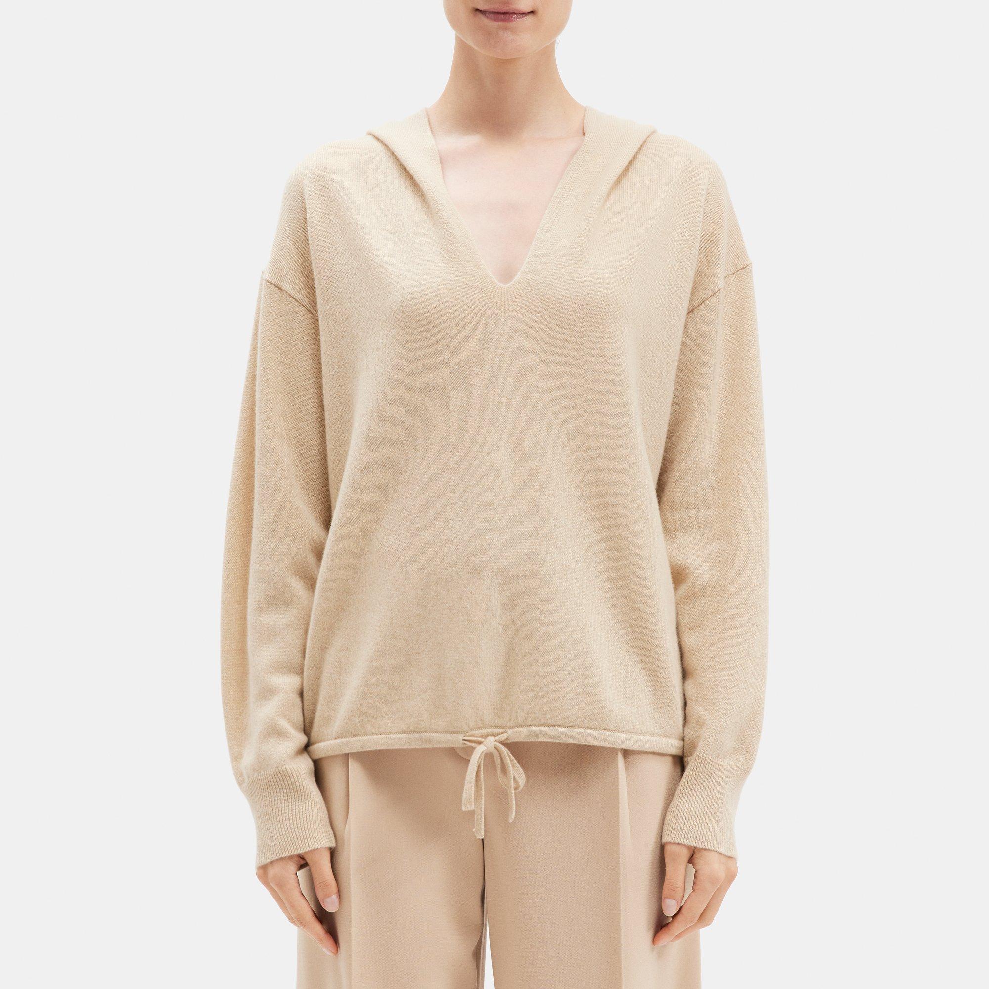 Theory Relaxed Hoodie in Cashmere