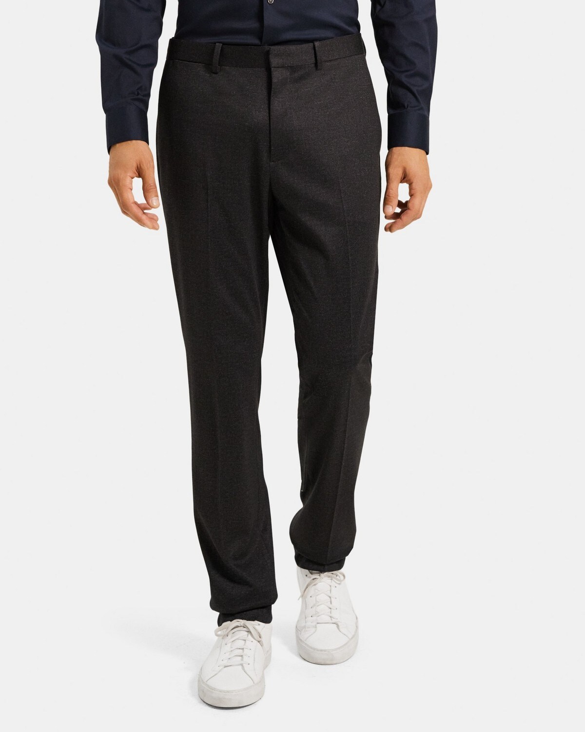 Slim-Fit Suit Pant in Knit Twill
