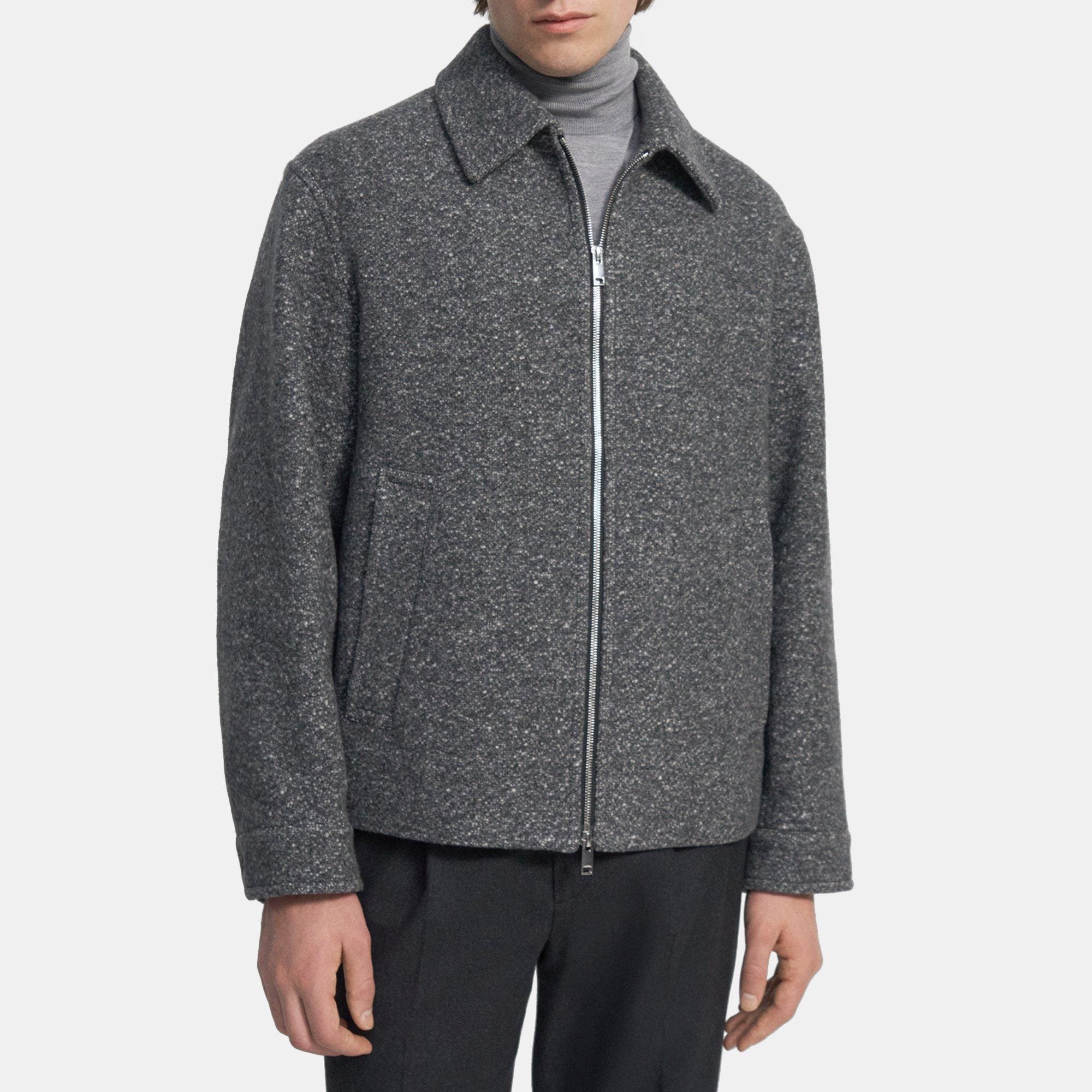 MORRISON WOOL-BLEND ZIP-UP JACKET