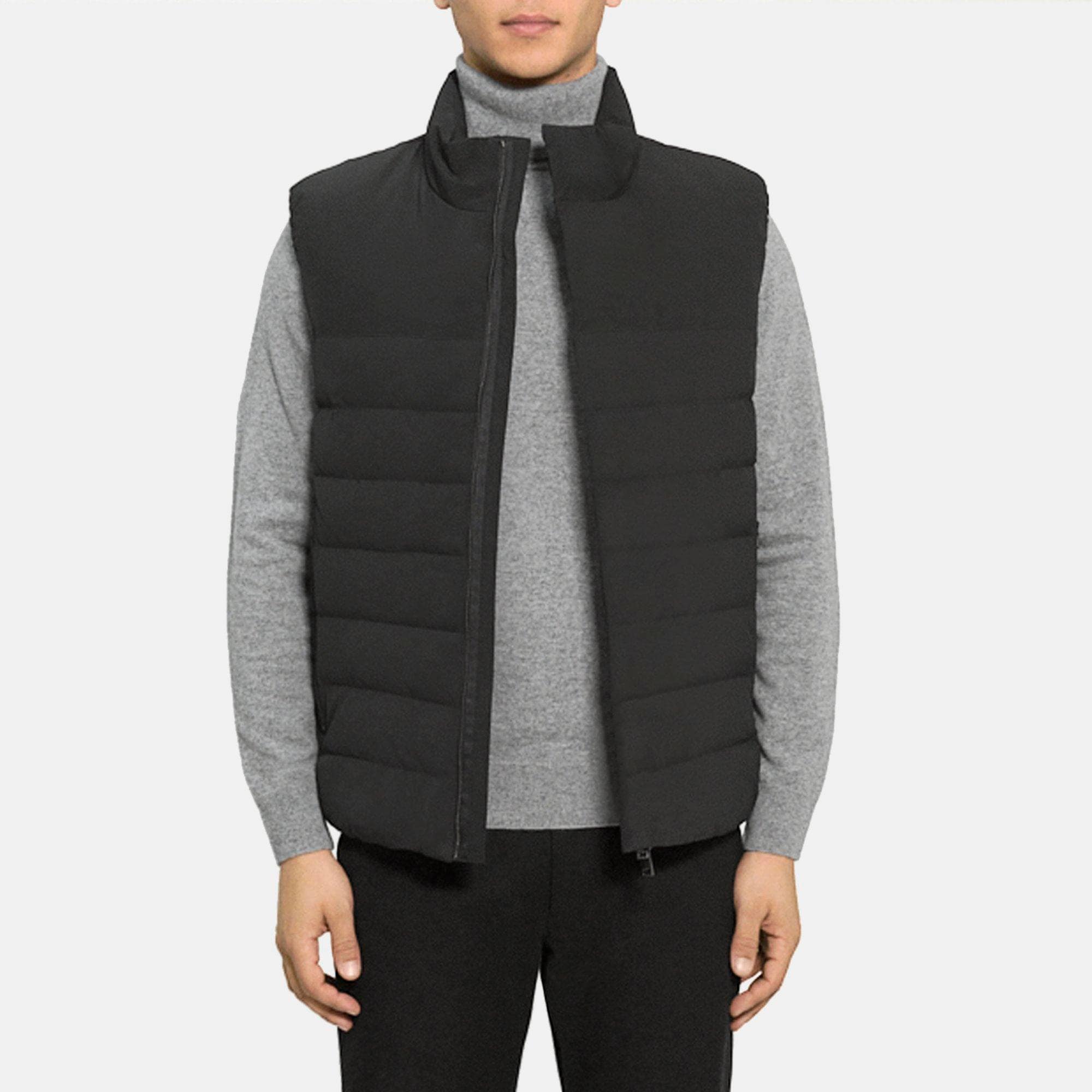 Winter Luxury Padding Sleeveless Stand Collar Vest – FanFreakz