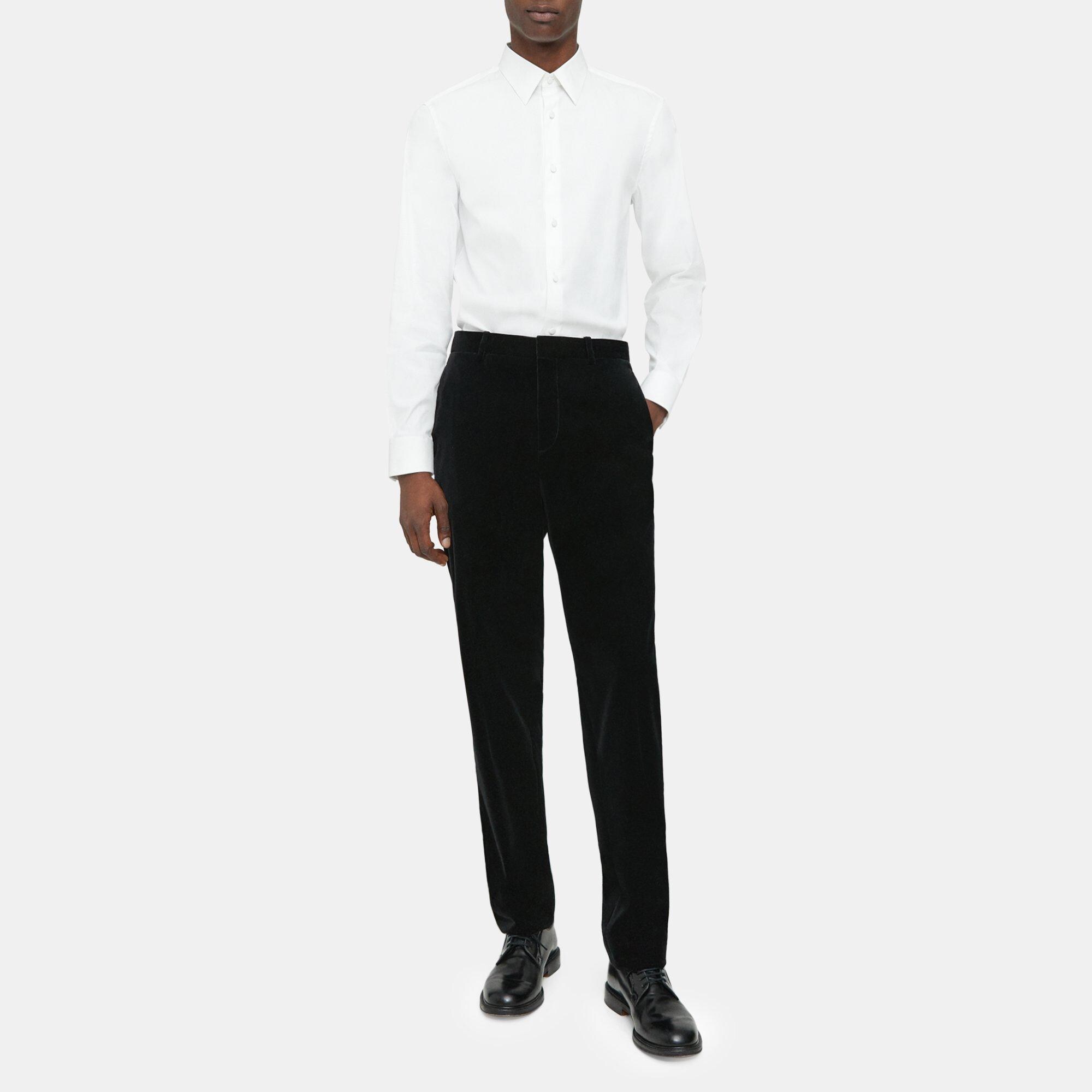 Buy Nelly Velvet Slim Pants - Black