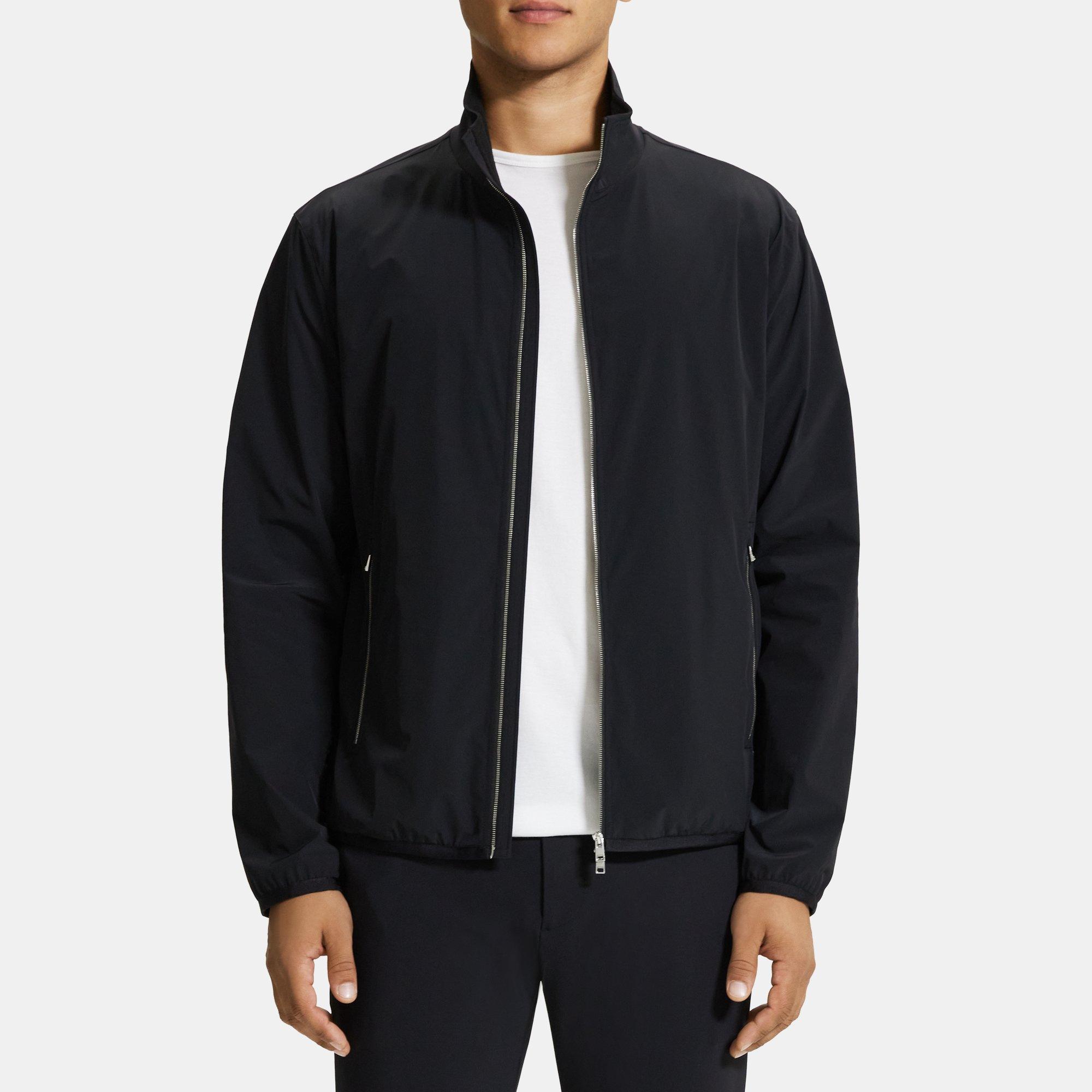 Paper Nylon Track Jacket | Theory Outlet