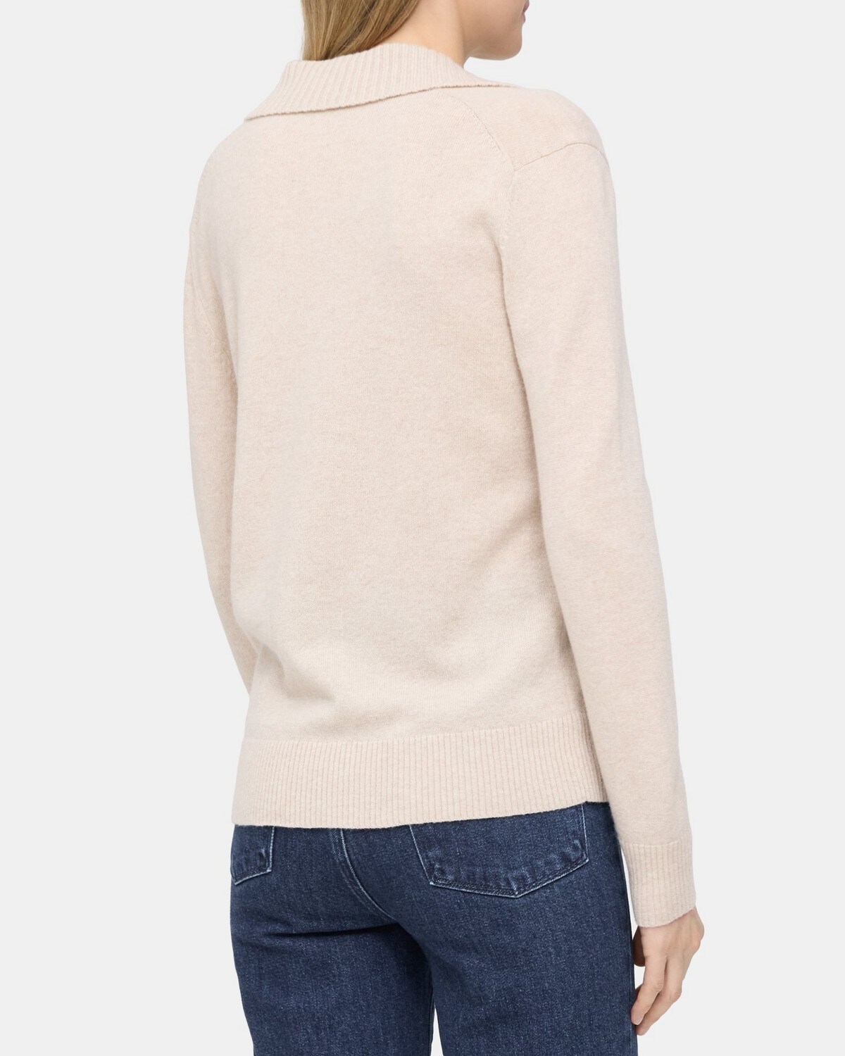Polo Sweater in Cashmere