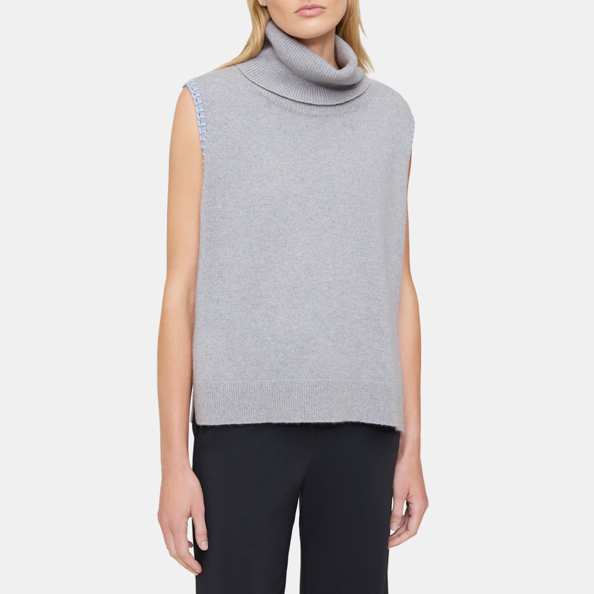 Theory on sale sleeveless turtleneck