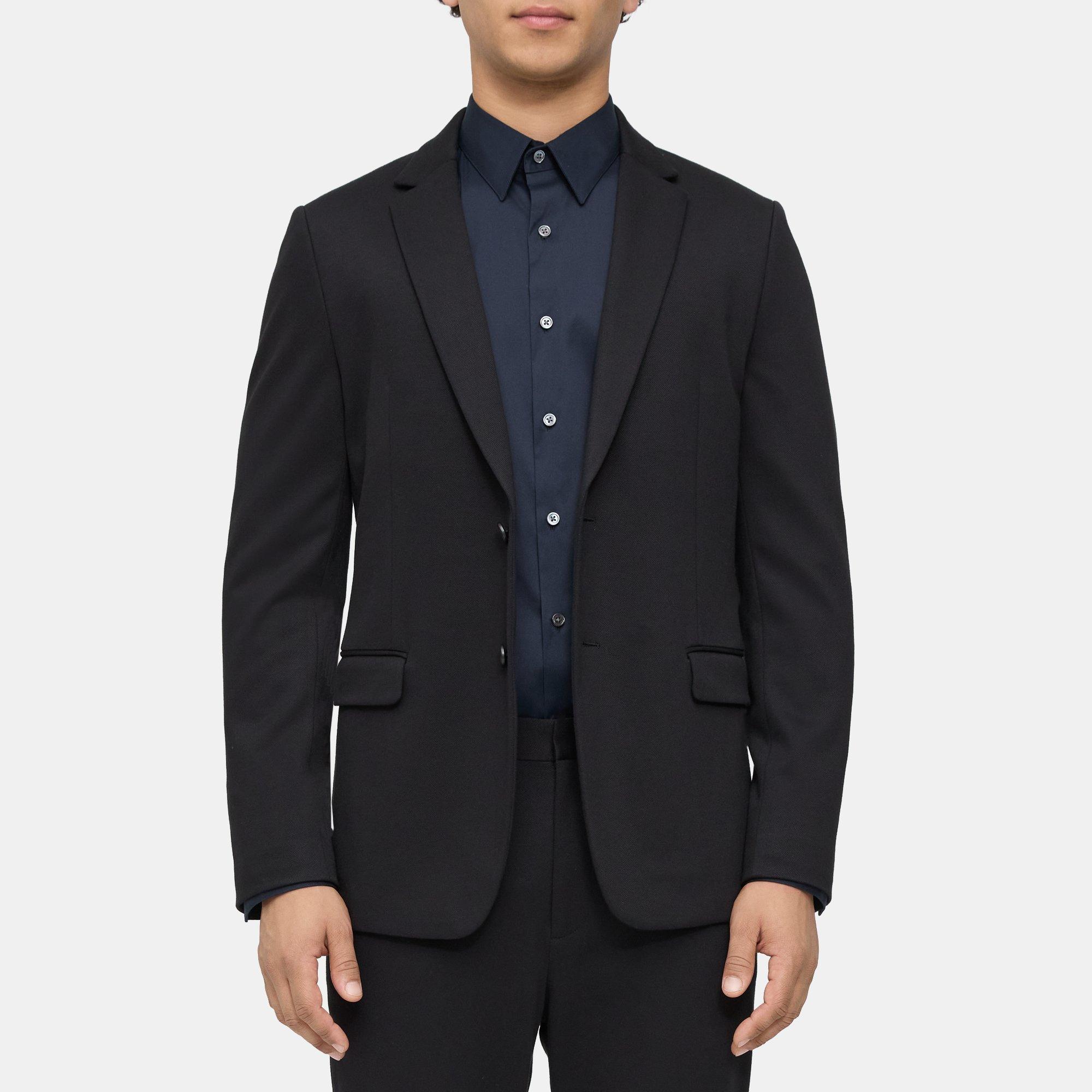 Ponte Twill Unstructured Suit Jacket | Theory Outlet