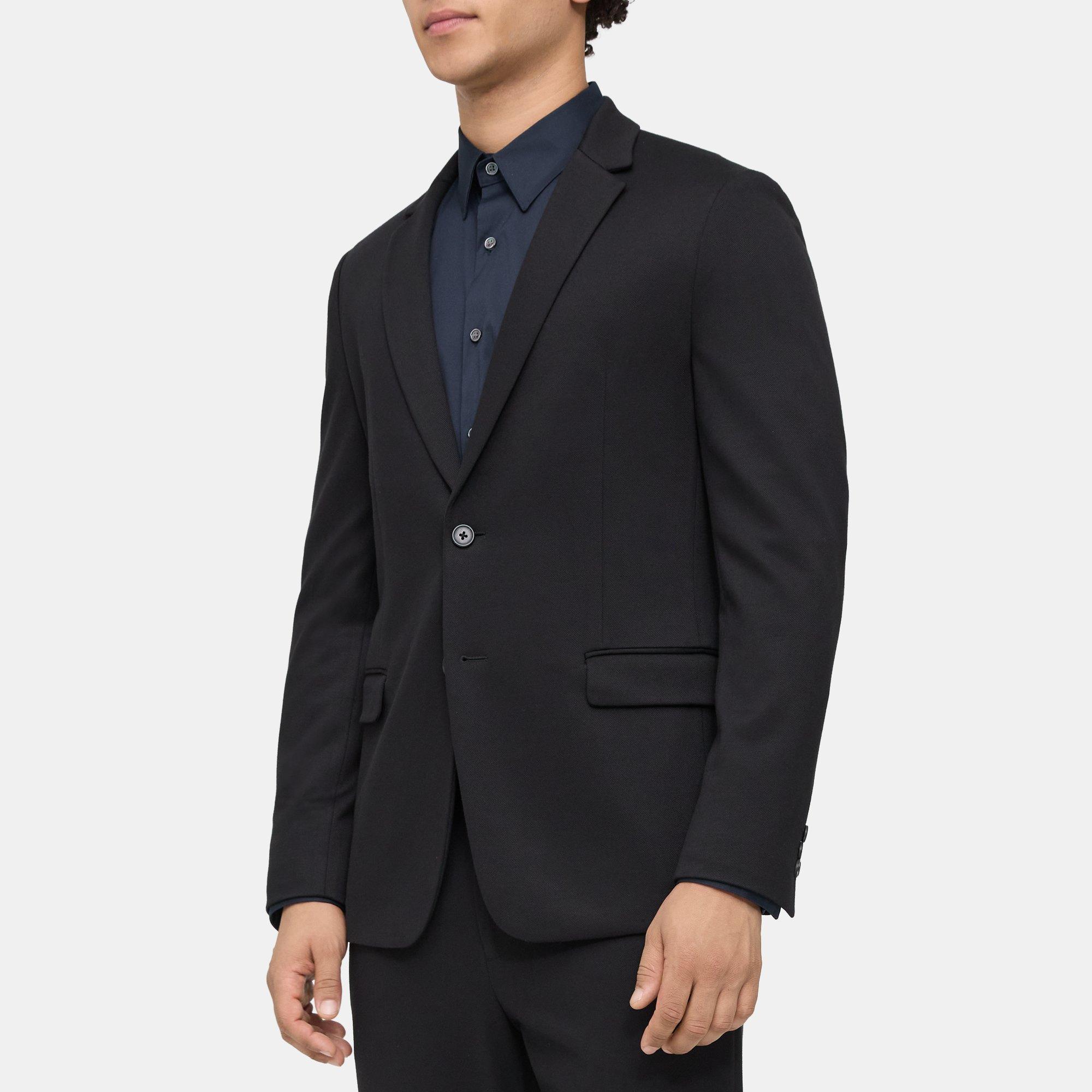 Ponte Twill Unstructured Suit Jacket | Theory Outlet