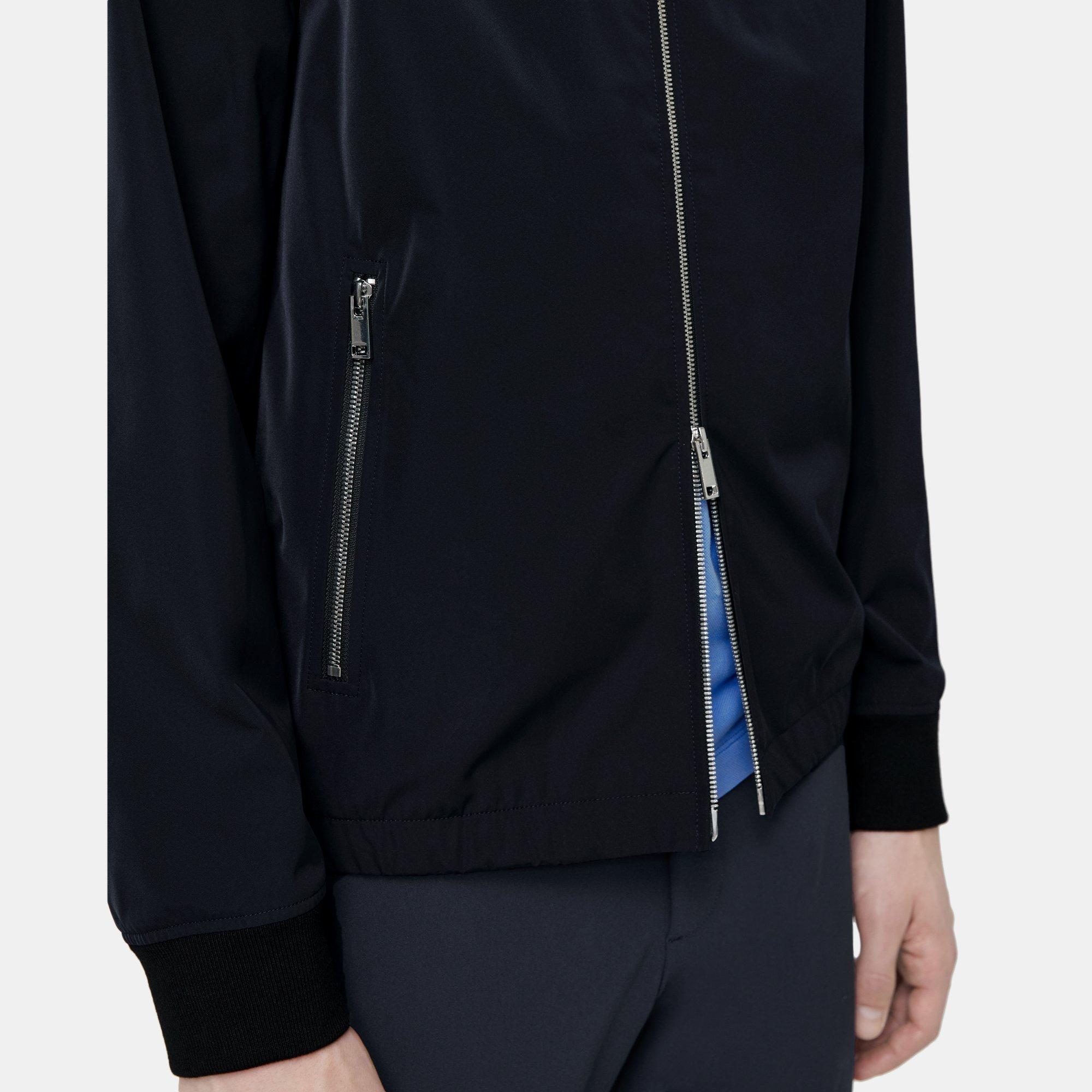 Foundation Twill Tailored Bomber Jacket | Theory