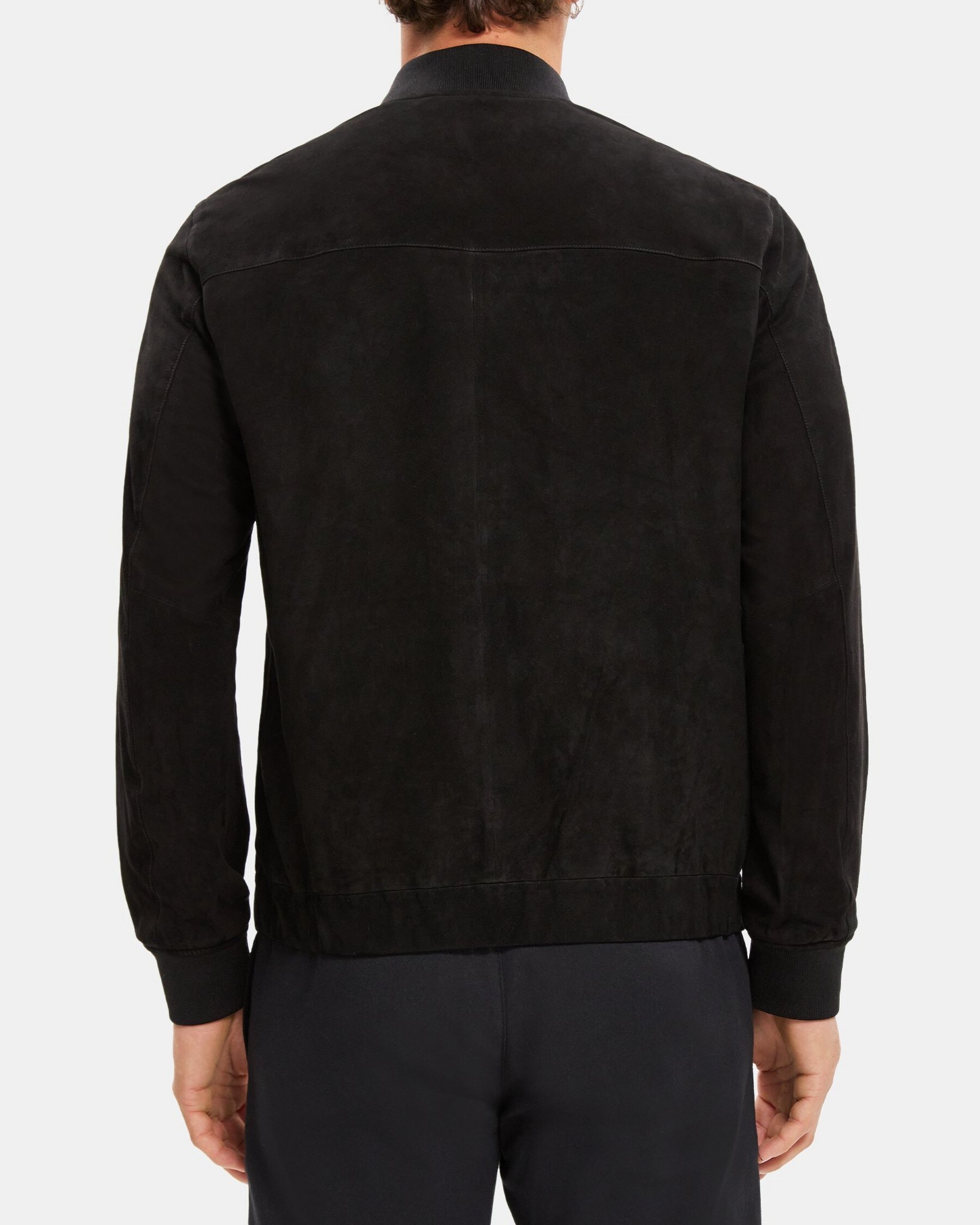 Suede City Bomber Jacket | Theory Outlet
