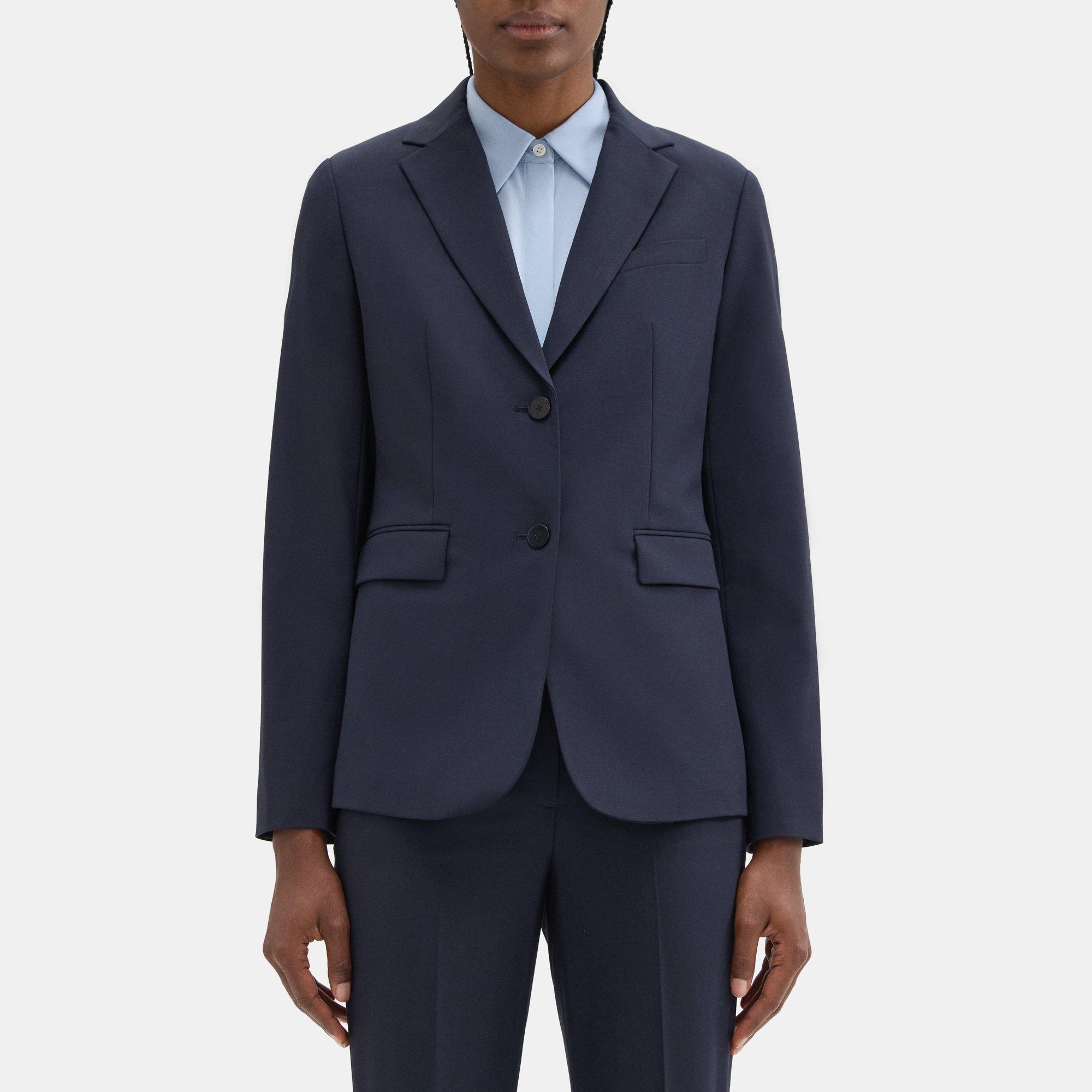 Theory Classic Blazer in Sevona Stretch Wool