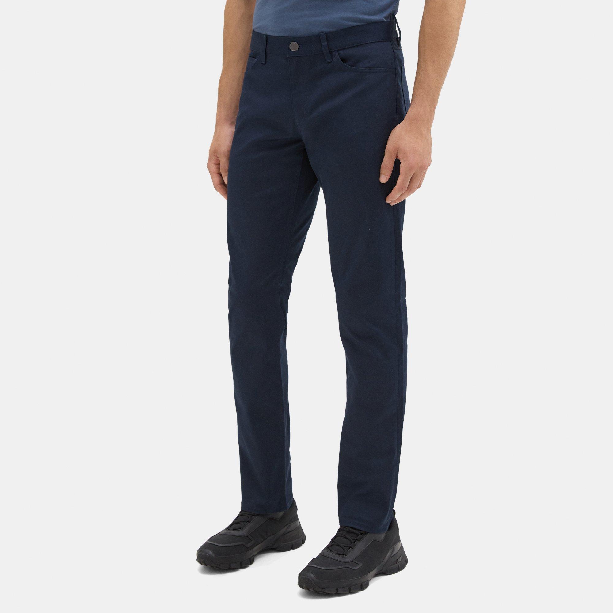 Westport Black Garment Dyed Five Pocket Stretch Twill Pant