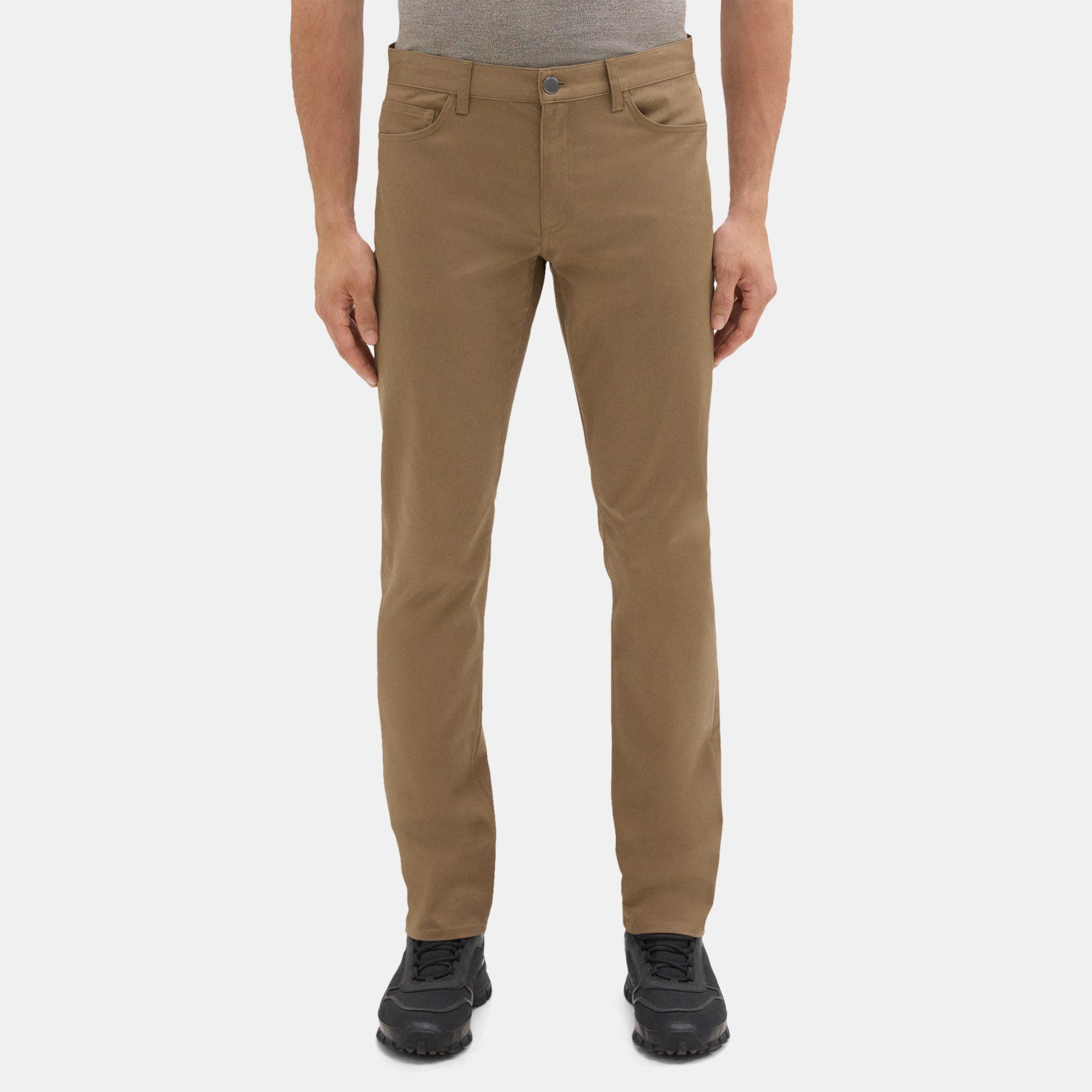 띠어리 Theory Five-Pocket Pant in Stretch Cotton Twill,FAWN