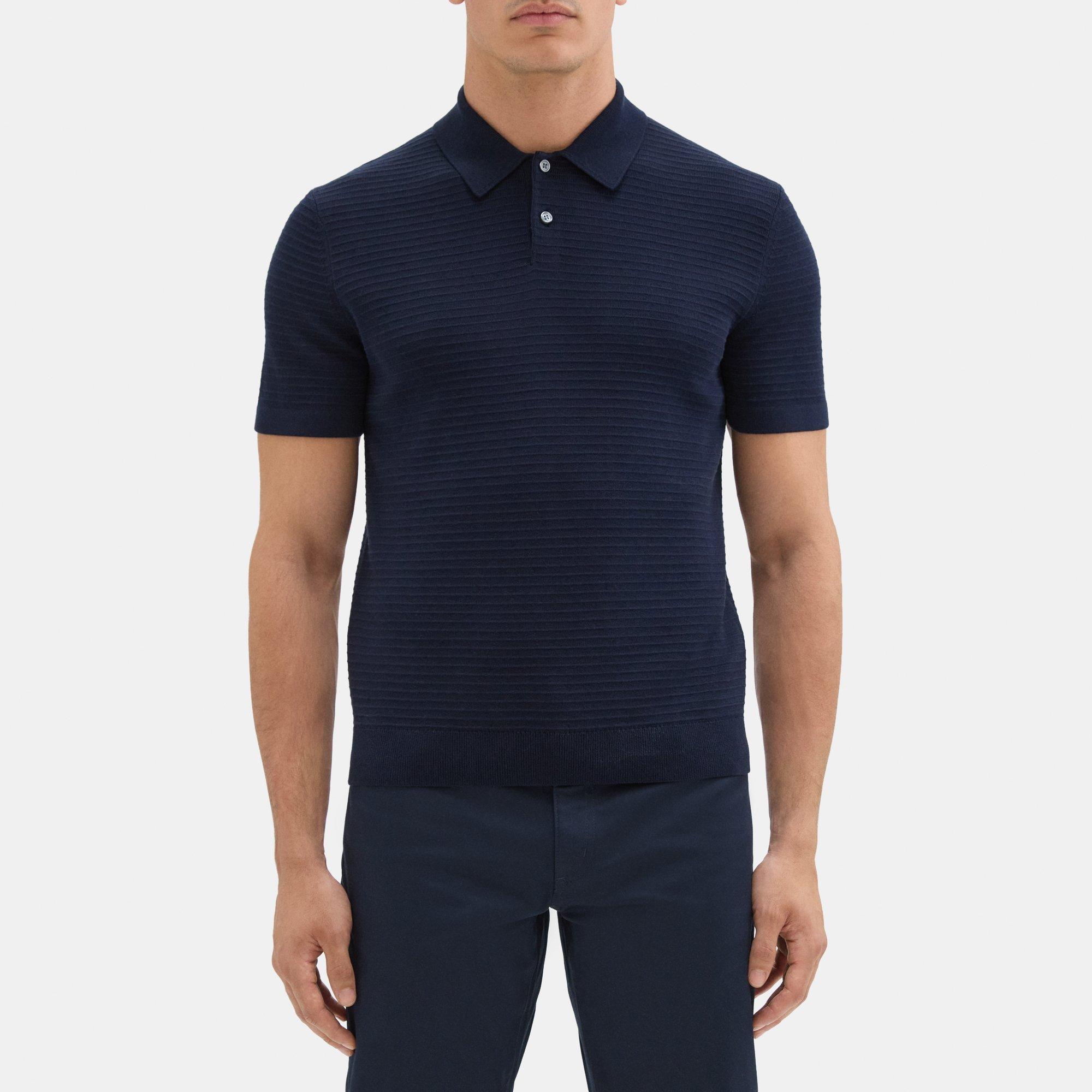 Organic Cotton Polo Shirt | Theory Outlet