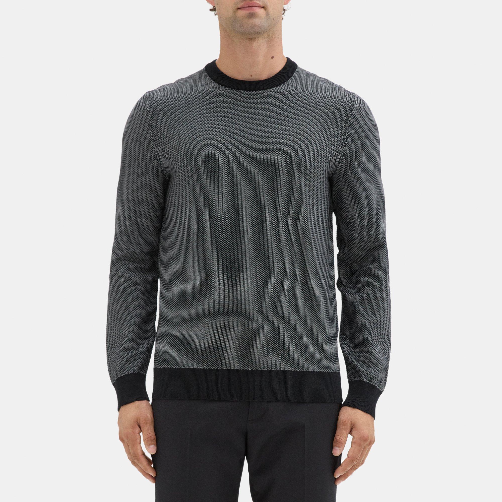 Organic Cotton Crewneck Sweater | Theory Outlet