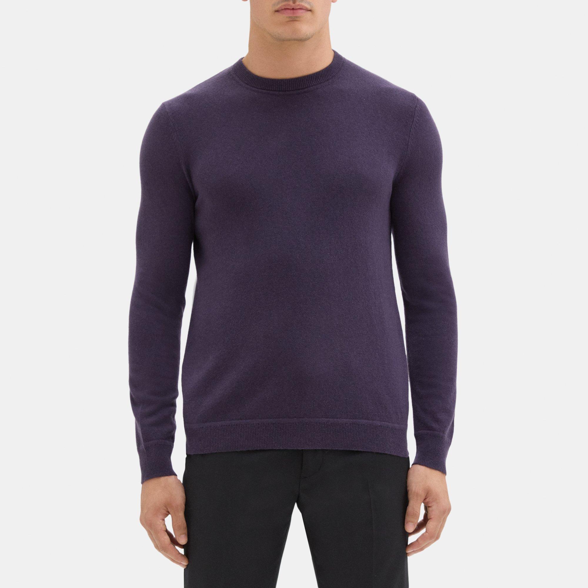 띠어리 Theory Crewneck Sweater in Cashmere,CONCORD