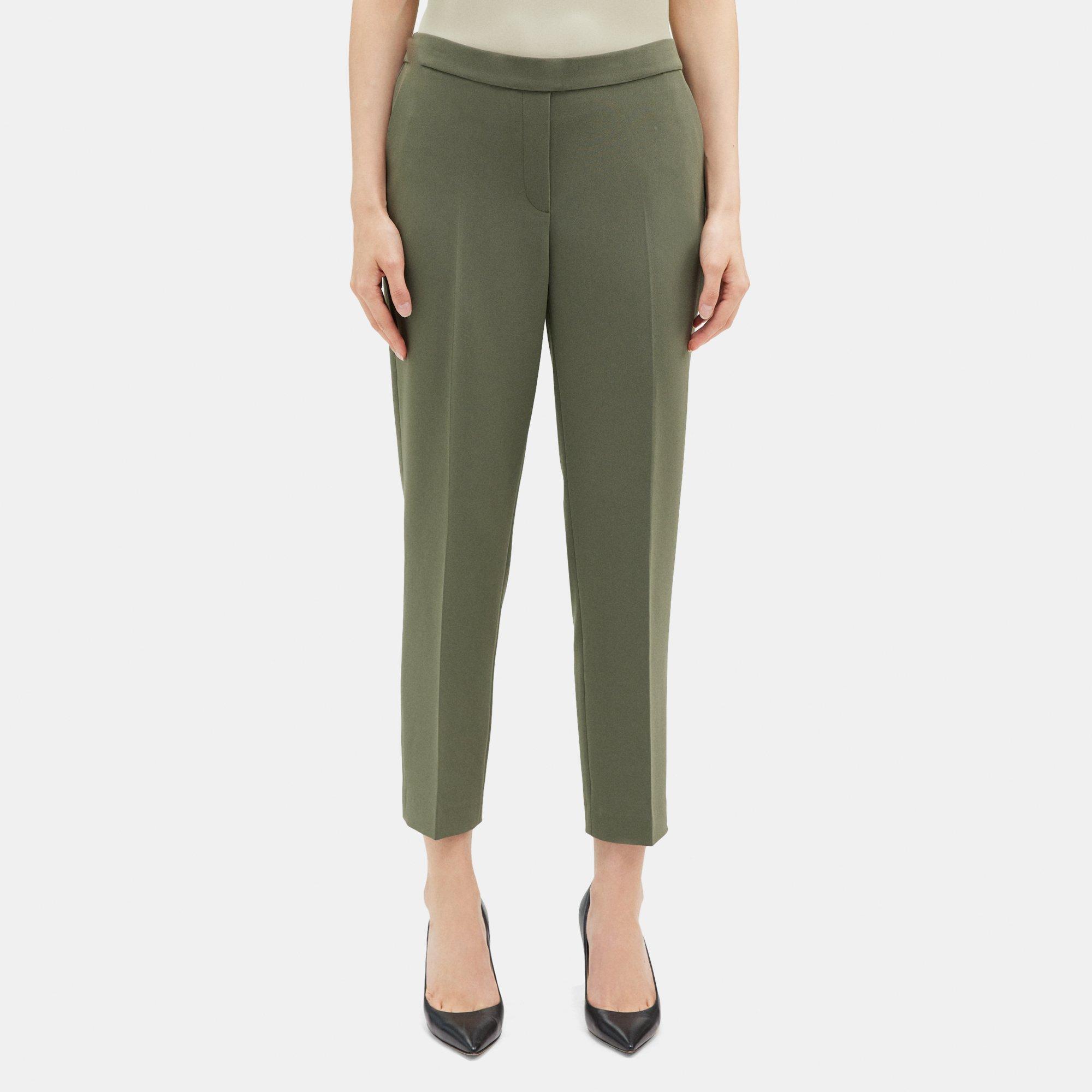 Theory High Rise Cropped Leggings