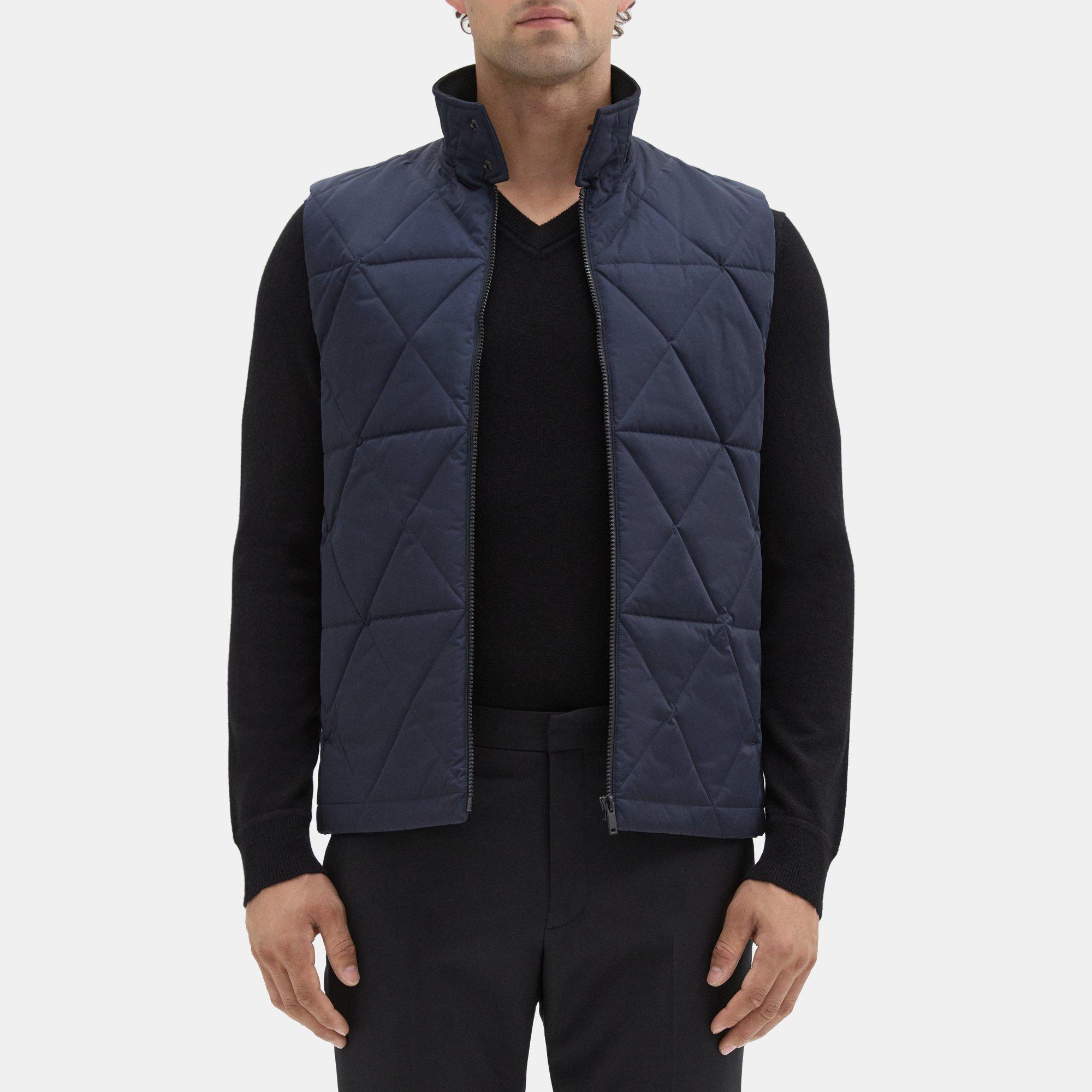 Technical Taffeta Berli Vest | Theory Outlet