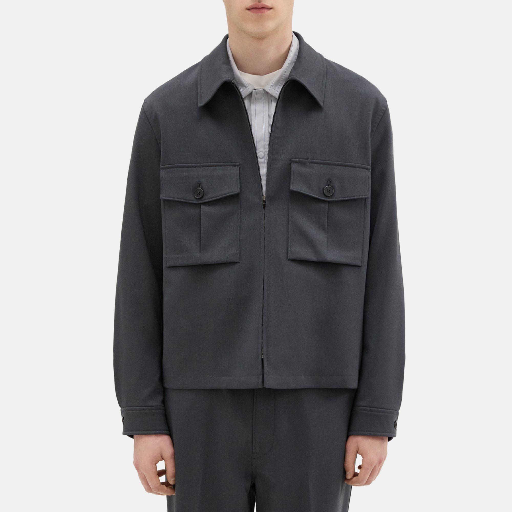 Uniqlo u best sale shirt jacket