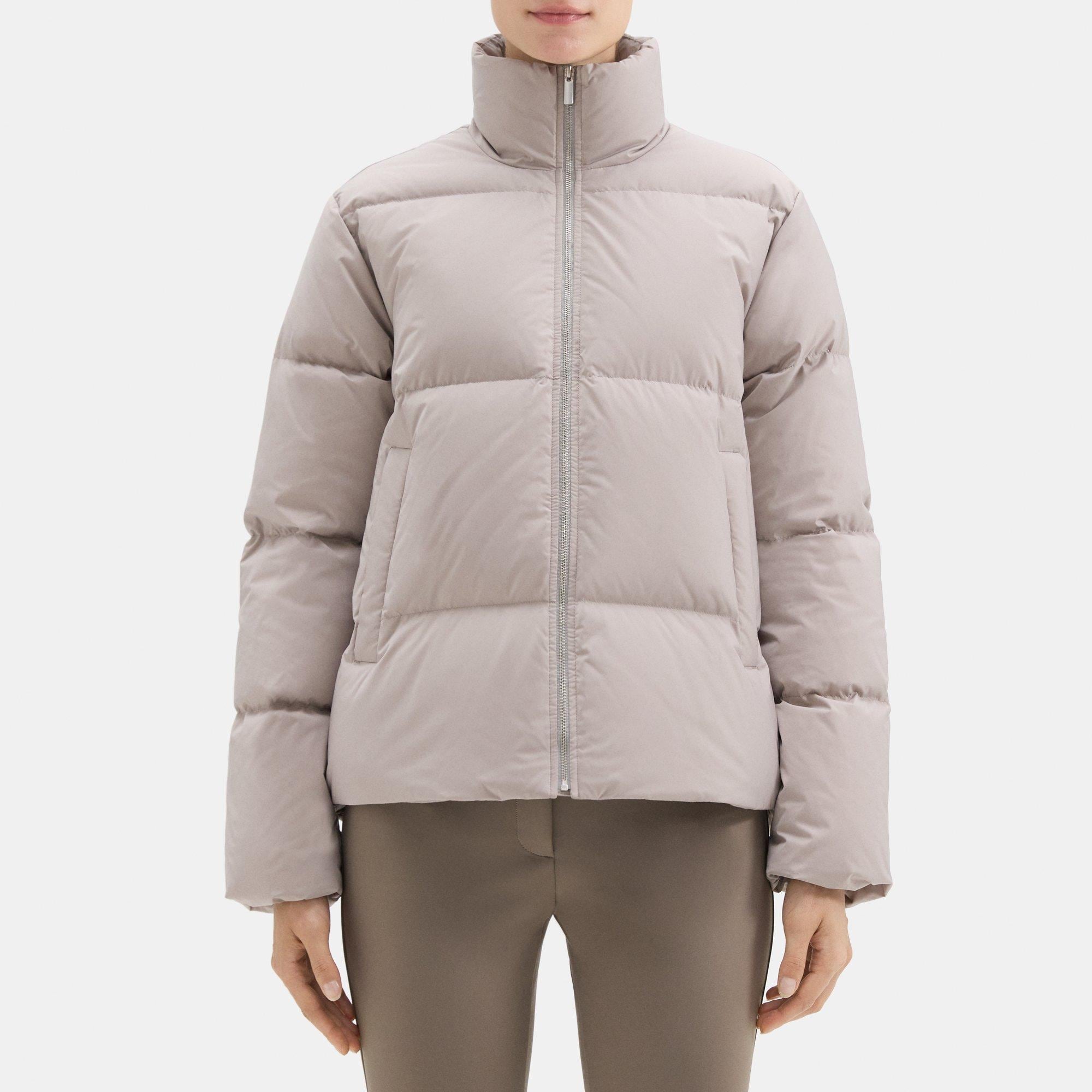 City Poly Puffer Jacket | Theory Outlet