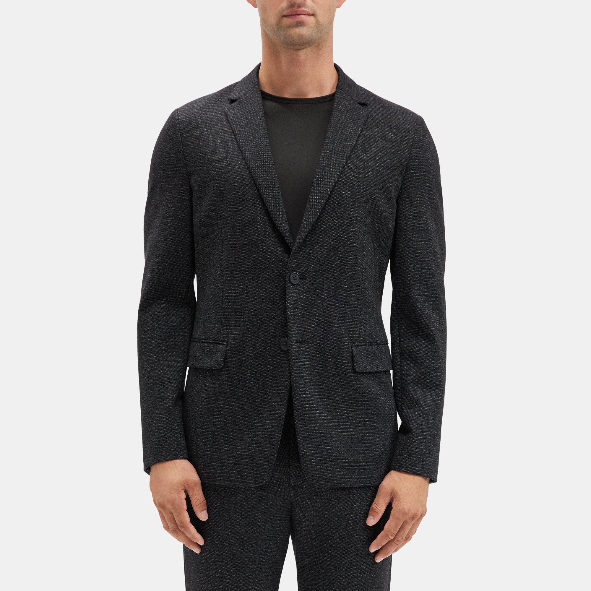 띠어리 Theory Unstructured Suit Jacket in Ponte,BLACK MULTI
