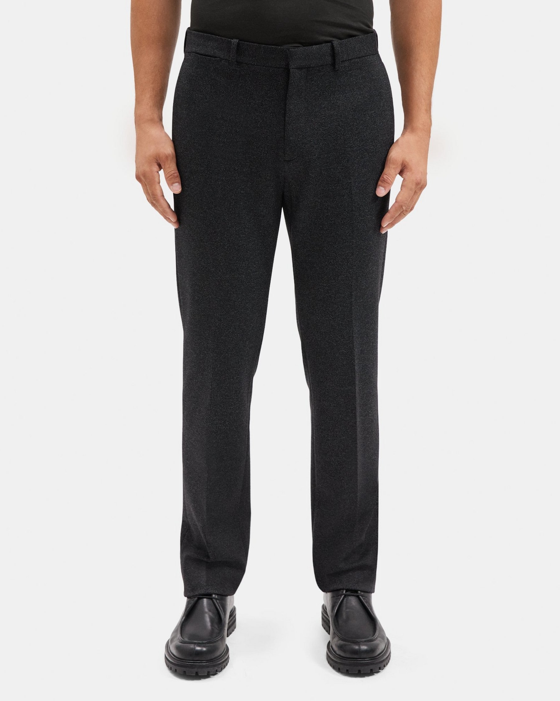 띠어리 Theory Slim-Fit Suit Pant in Ponte,BLACK MULTI