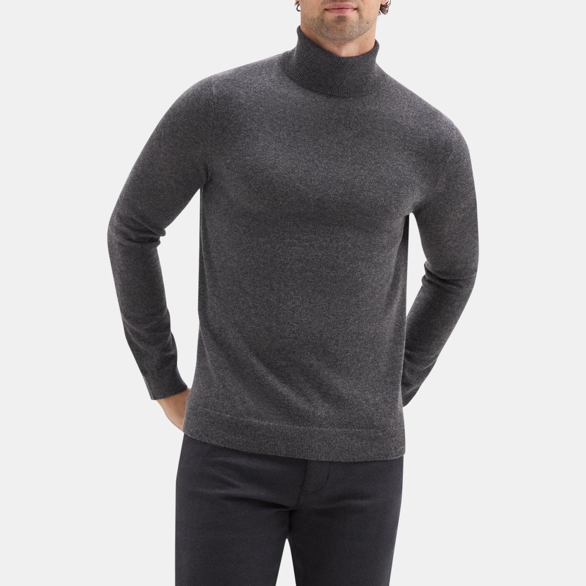 띠어리 Theory Turtleneck in Cashmere,FLANNEL