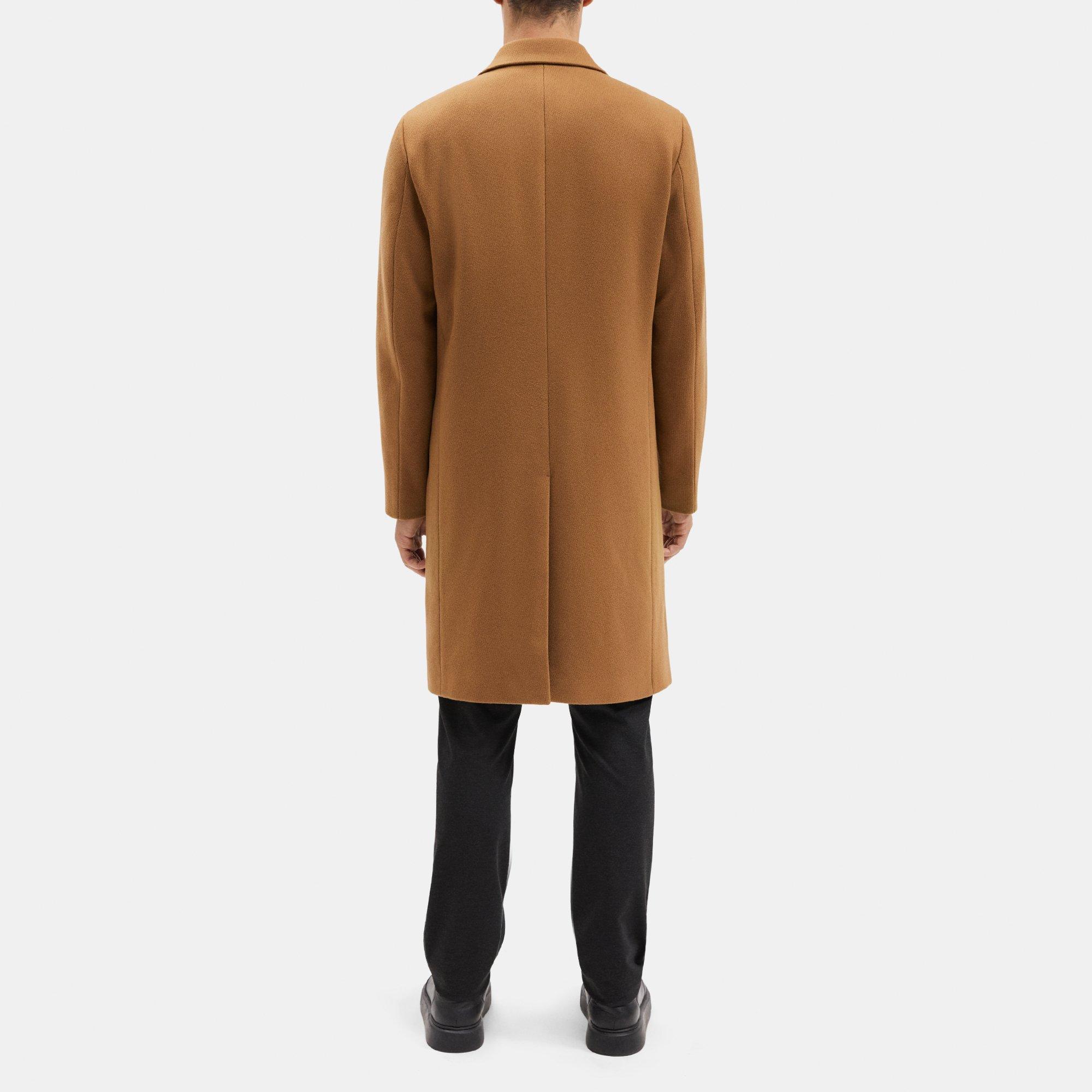 Theory heavy wool twill best sale tailored coat