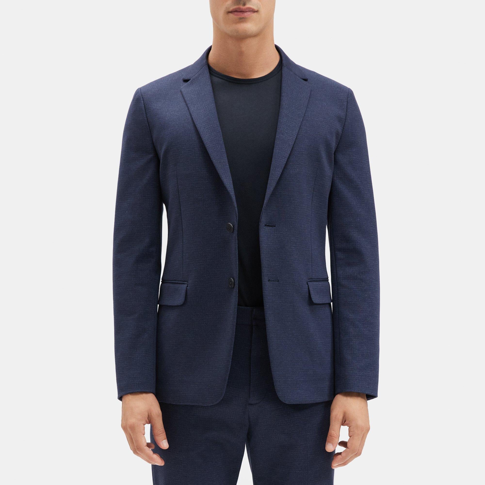 Unstructured navy clearance blazer